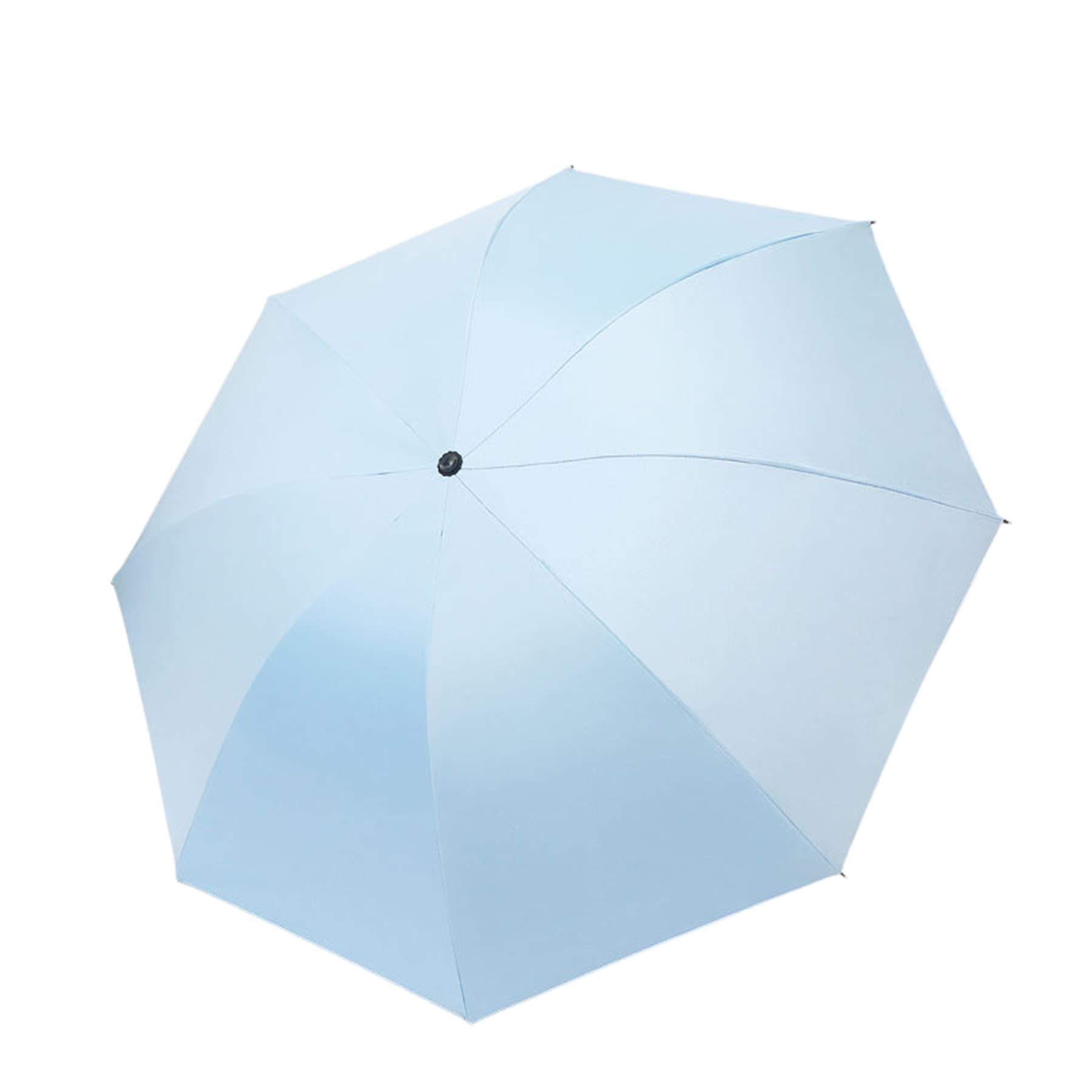 Folding umbrella with printed logo