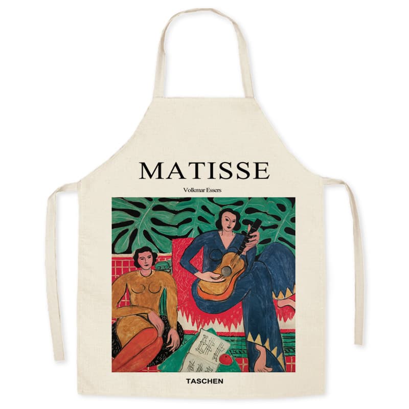 Linen Apron With Pocket