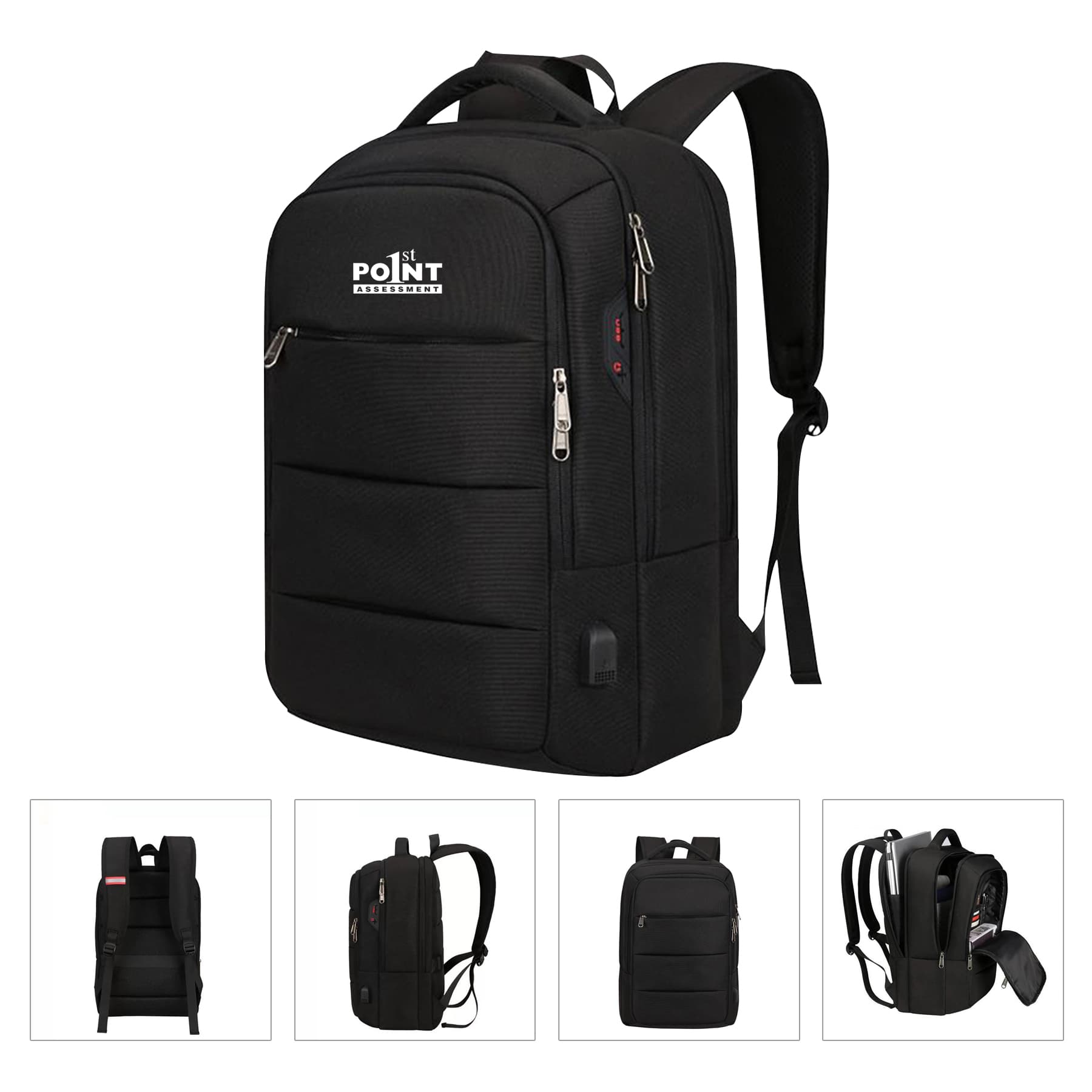Laptop Backpack With Usb Charging Port