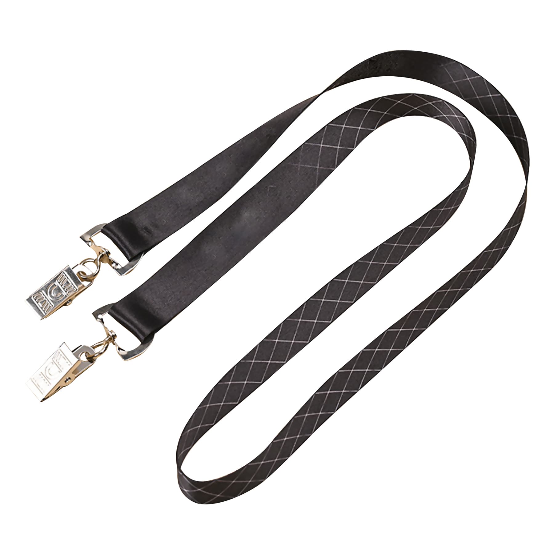 Soft Polyester Neck Lanyard With clips