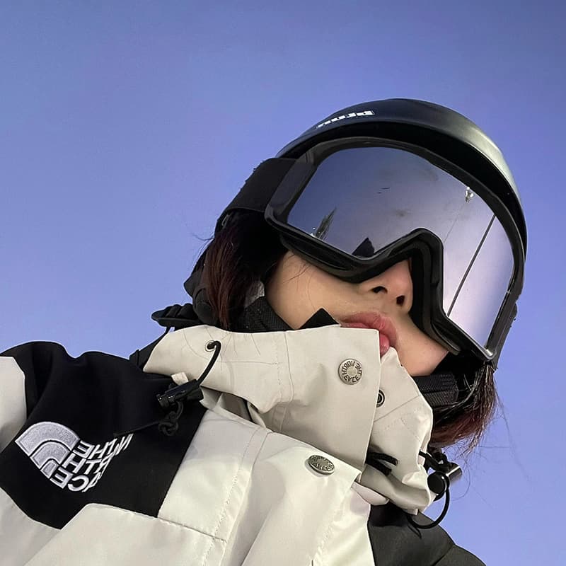 Outdoor Ski Anti-Fog Polarized Windproof Sports Glasses