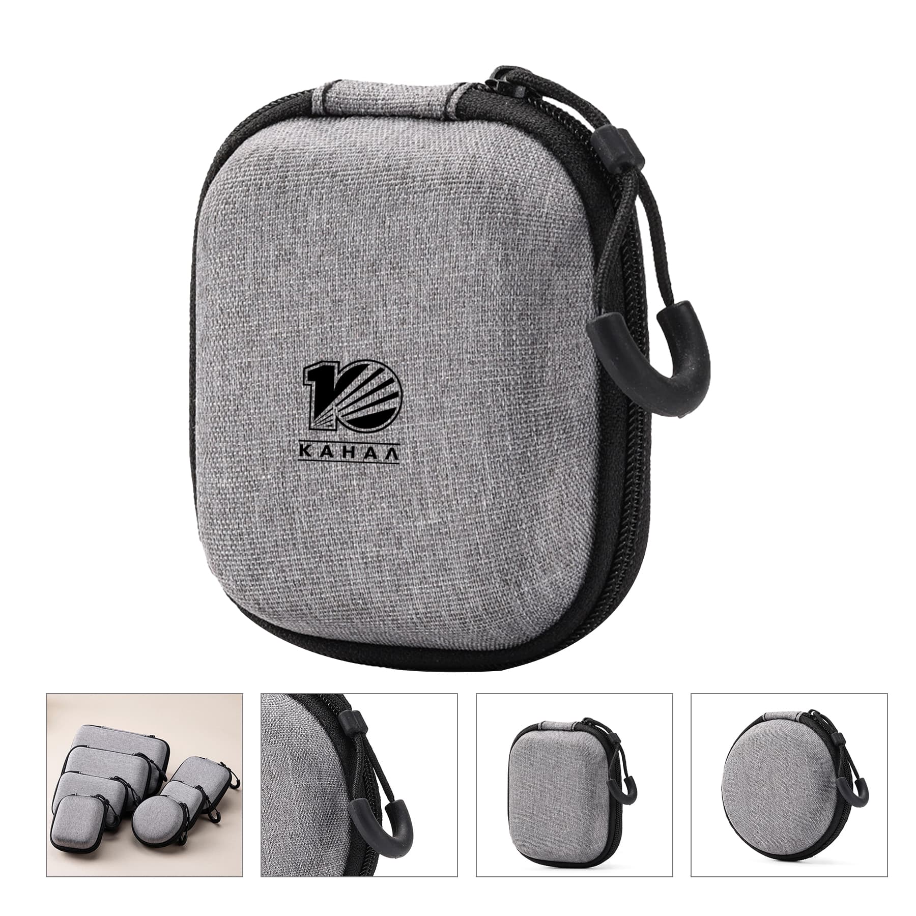 Headphone Storage Bag Case Carrying Charger Cable Organizer