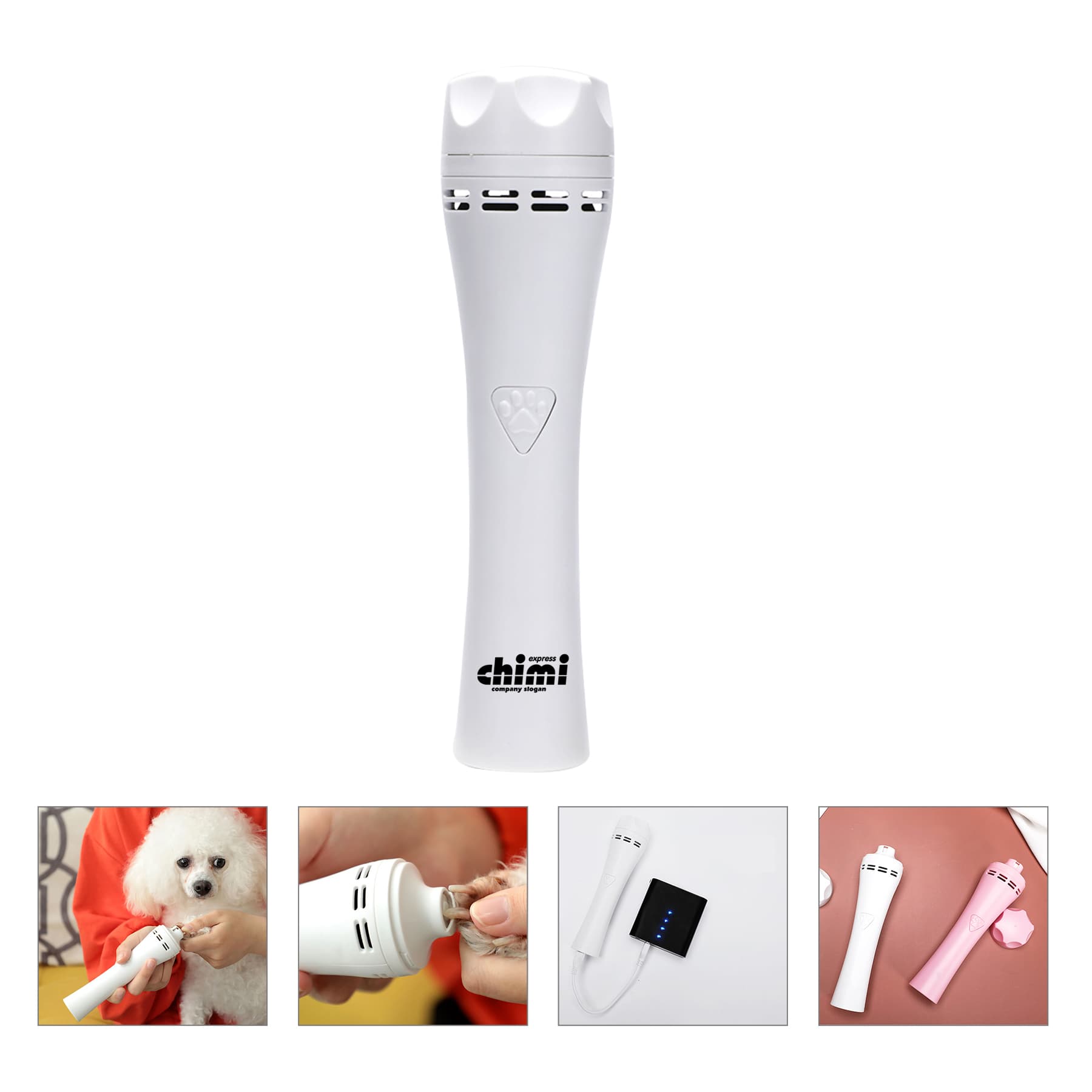 Electric dog nail trimmer