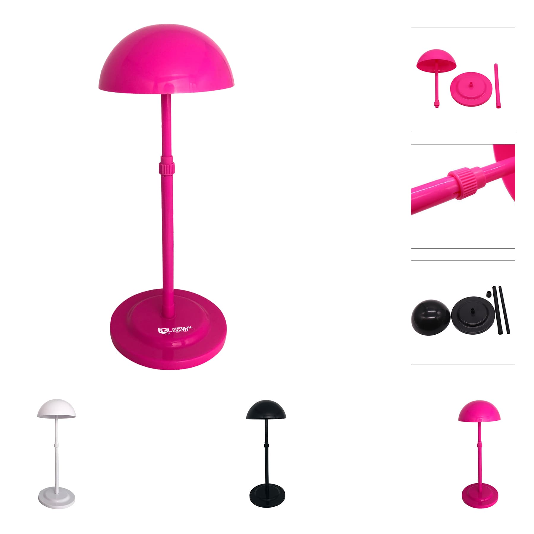 Pink Wig Support Bracket