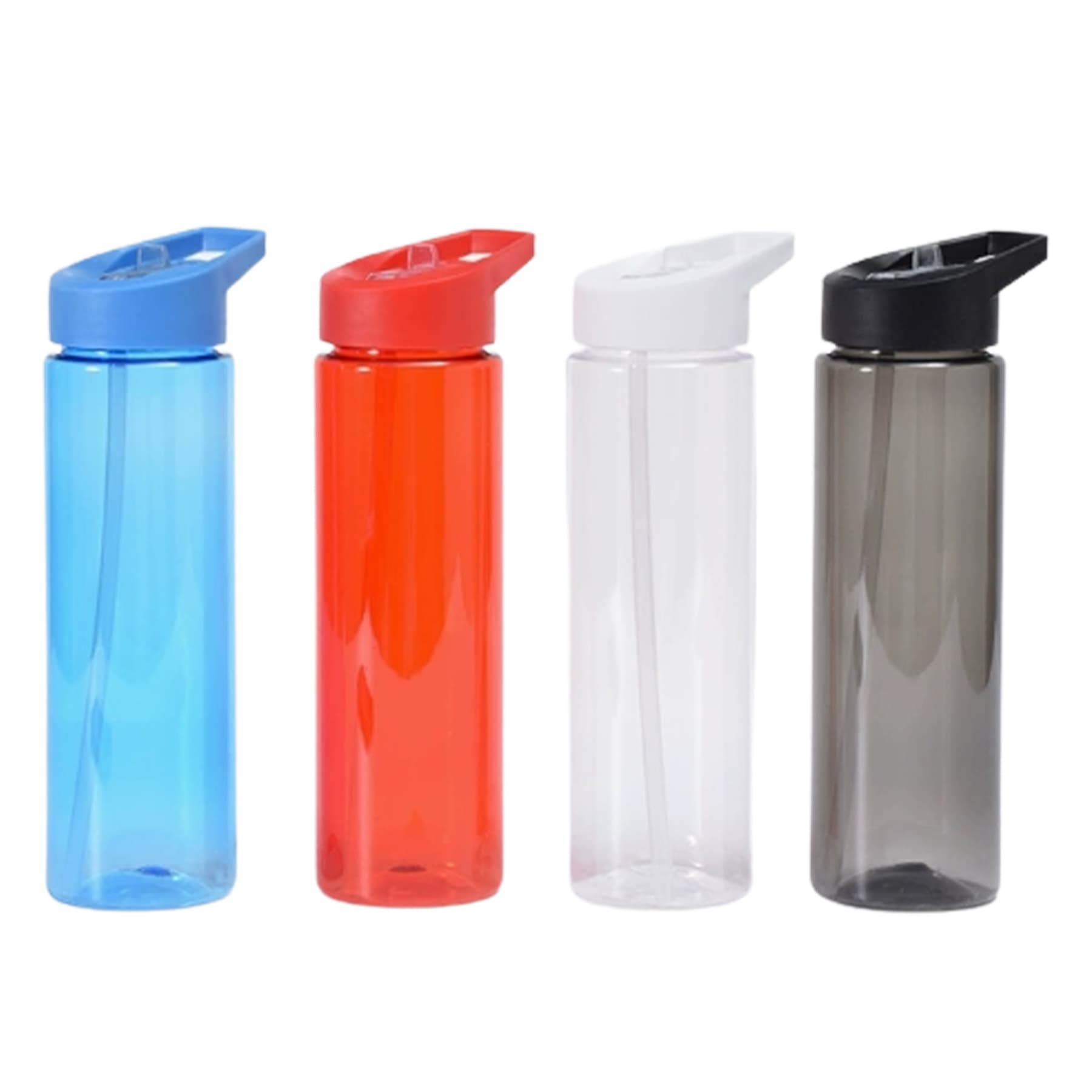 24 Oz Sports Water Bottle Straw Plastic Cup