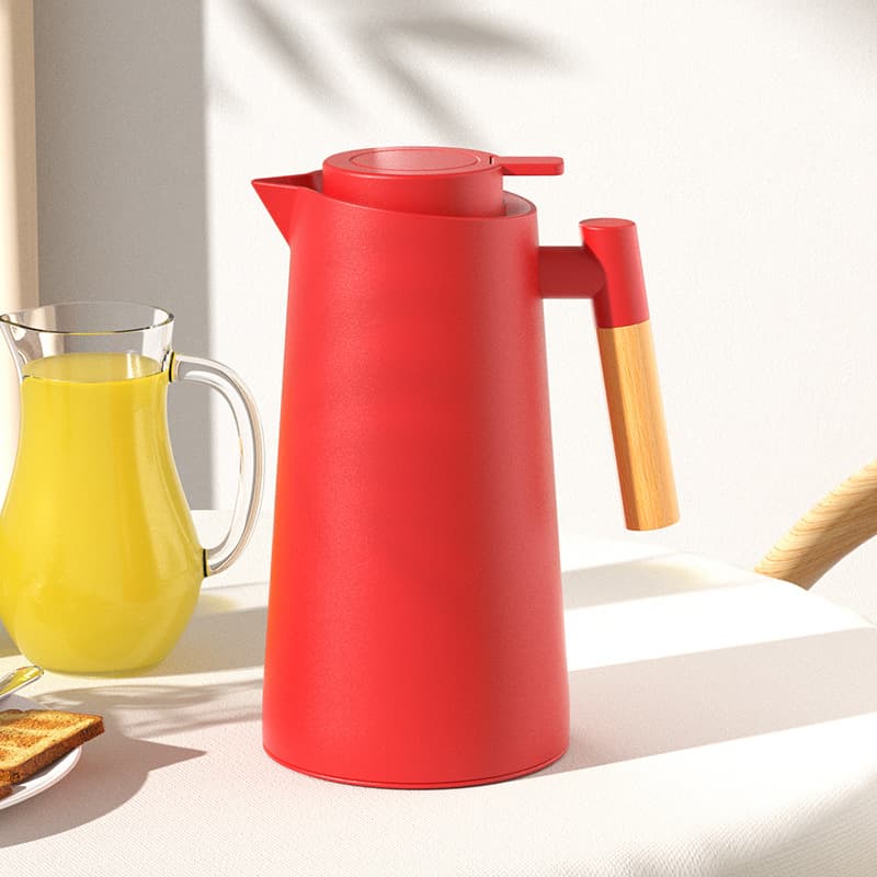 Warm Water Kettle With Wooden Handle