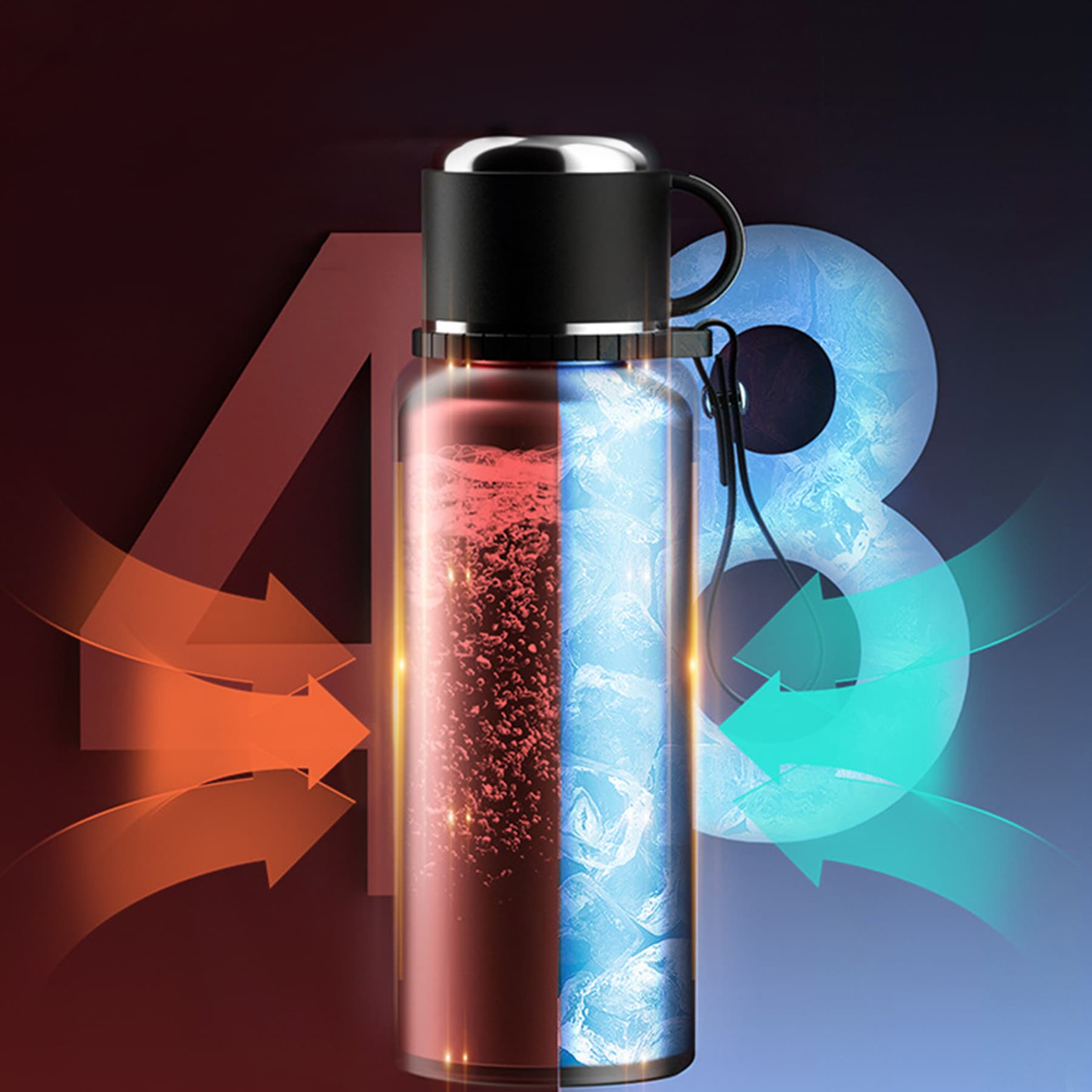 316 stainless steel smart insulated tumbler gift wholesale