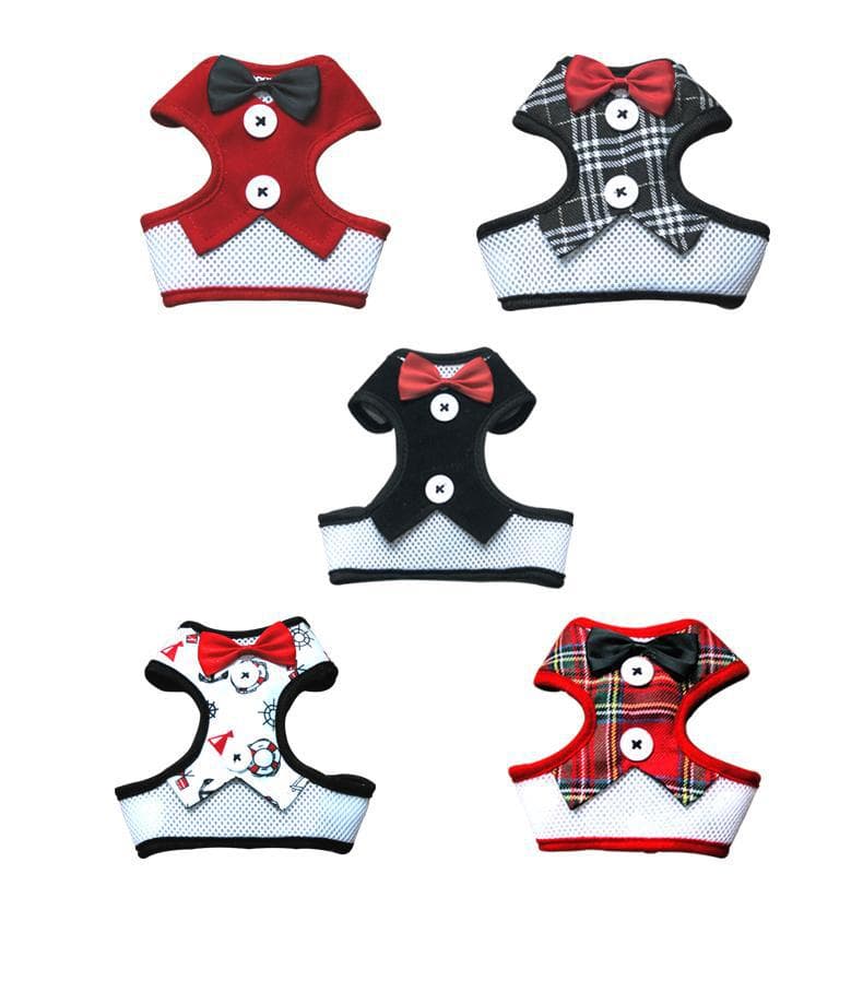 Elegant Bow Dog Collars Necktie Traction Rope Adjustable
