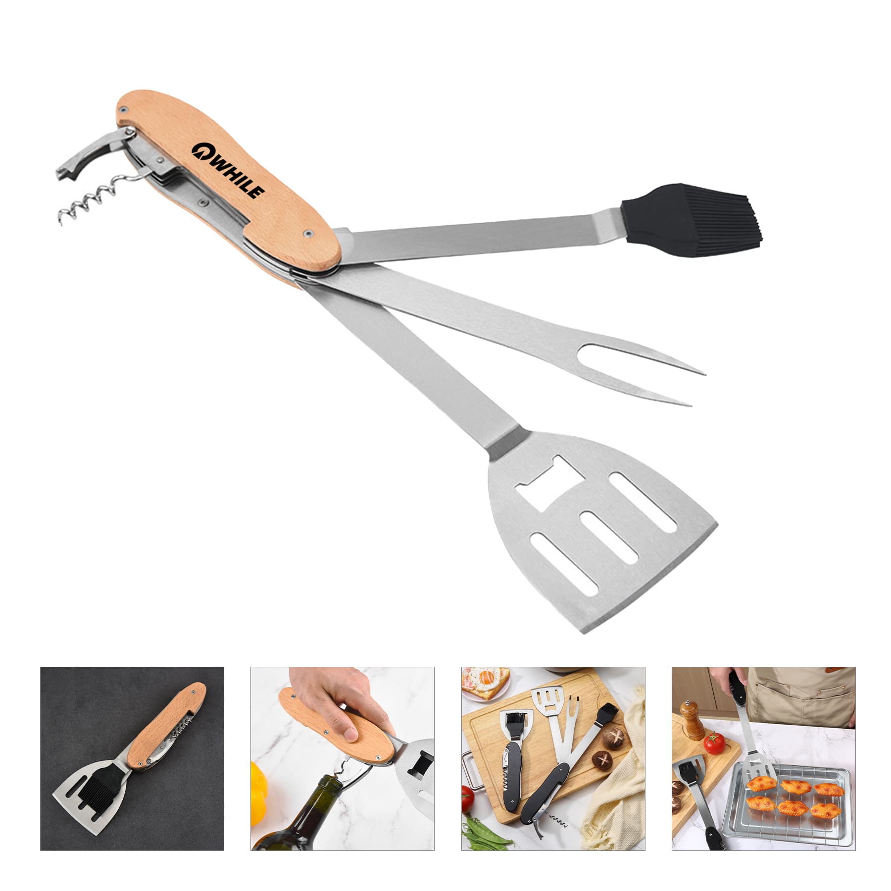 5-in-1 Multi Tool BBQ Barbecue Grill Accessories
