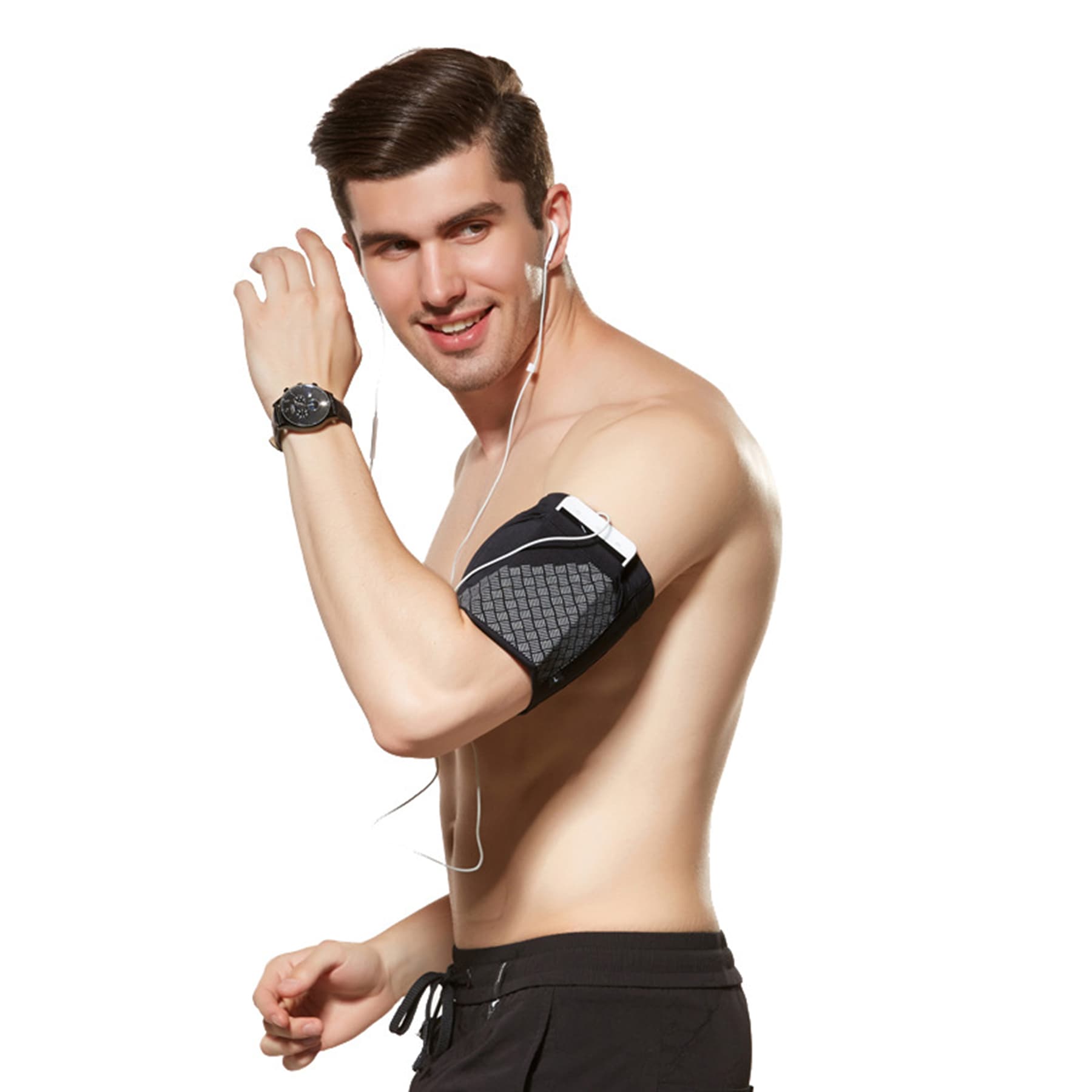 Reflective Phone Arm Pouch