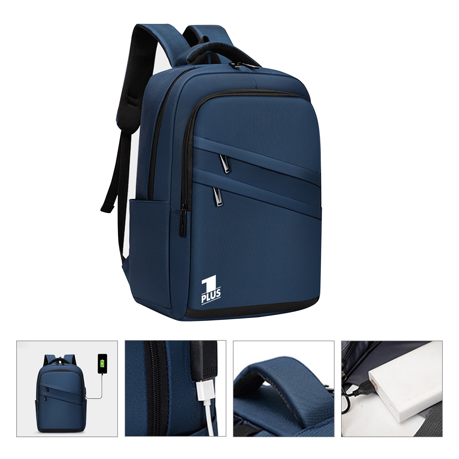 20 L Waterproof Business Laptop Usb Charging Travel Backpack