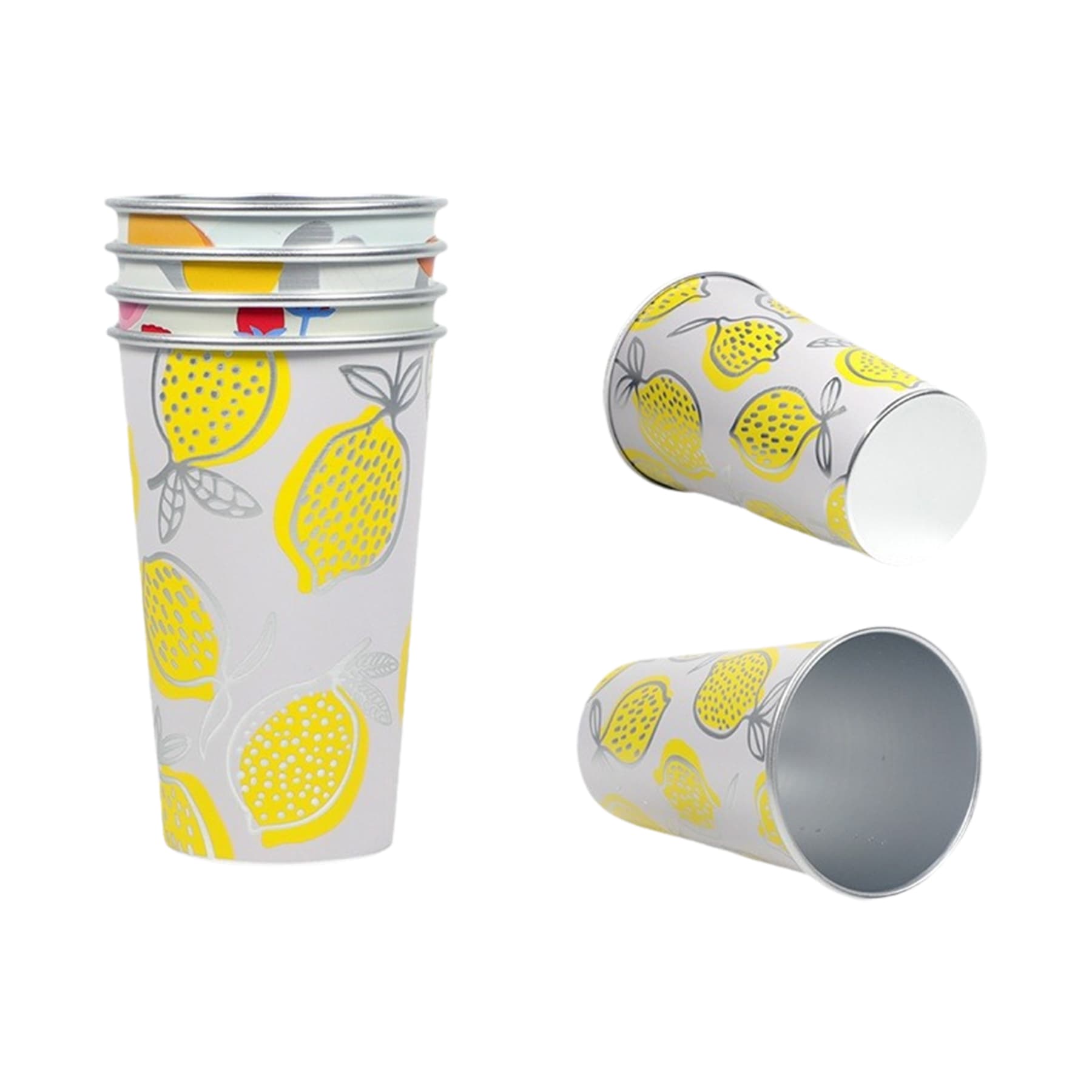Color-changing aluminum beer mug