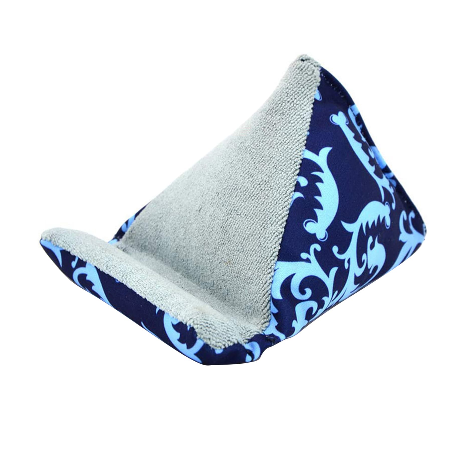 Microfiber Pyramid Mobile Device Stand