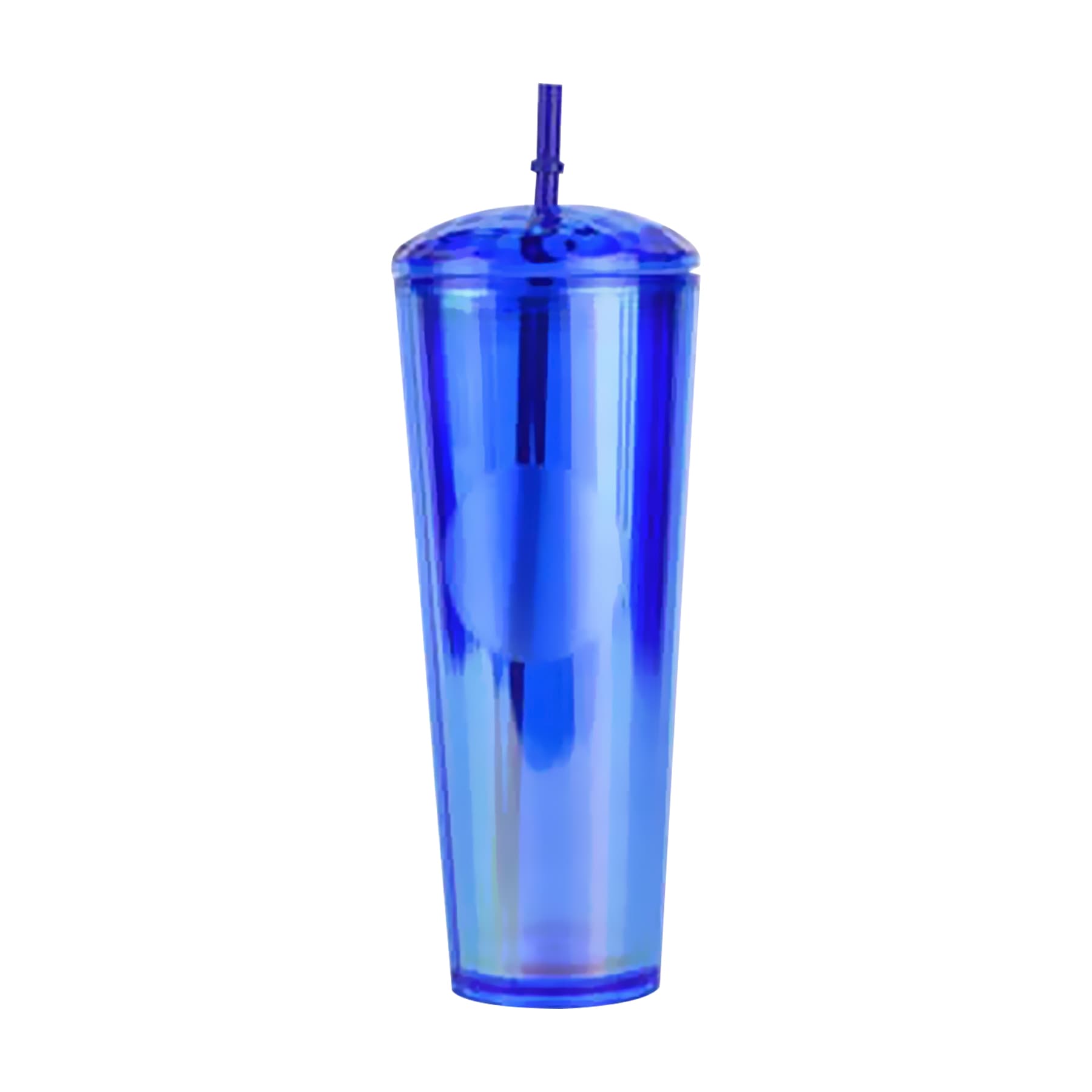 24Oz Iridescent Unicorn Diamond Tumbler With Lid