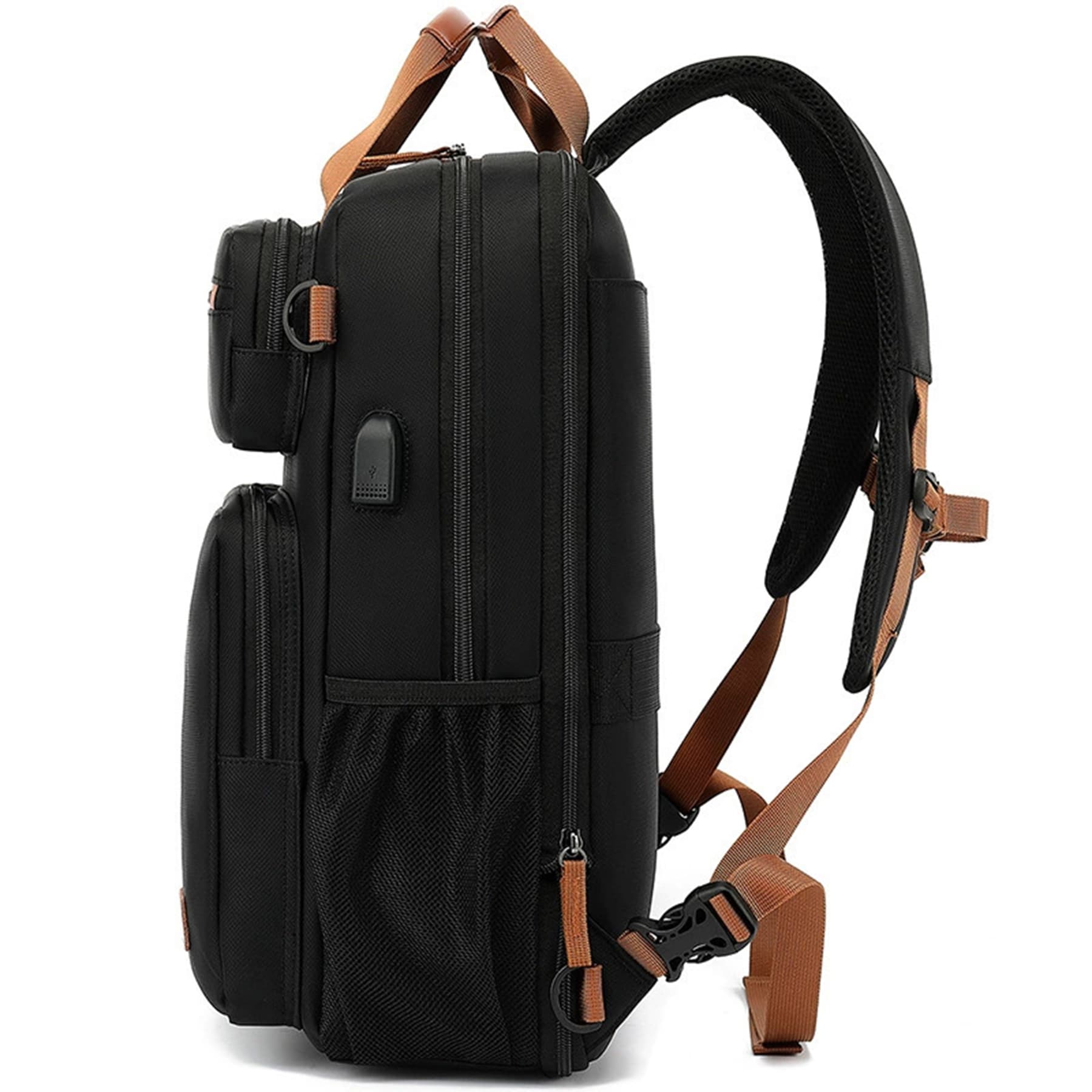 Waterproof Laptop Backpack with USB Charging Port