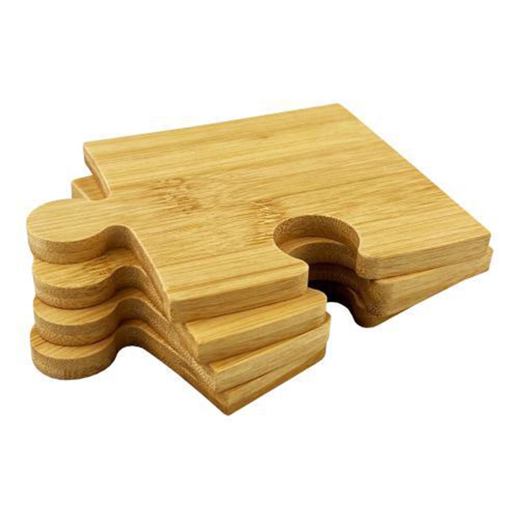 Bamboo Wood Coaster Set of 4