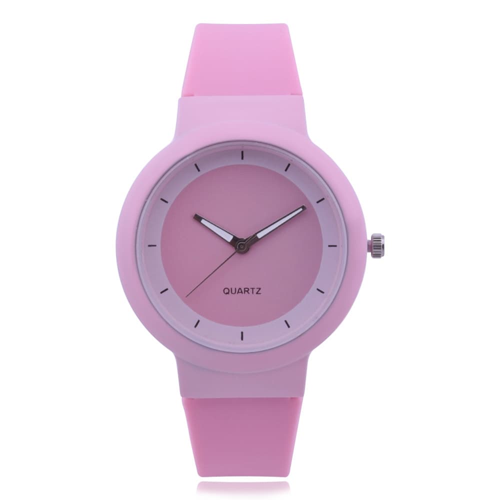 Silicone Jelly Watch Women’S Student Quartz Watch