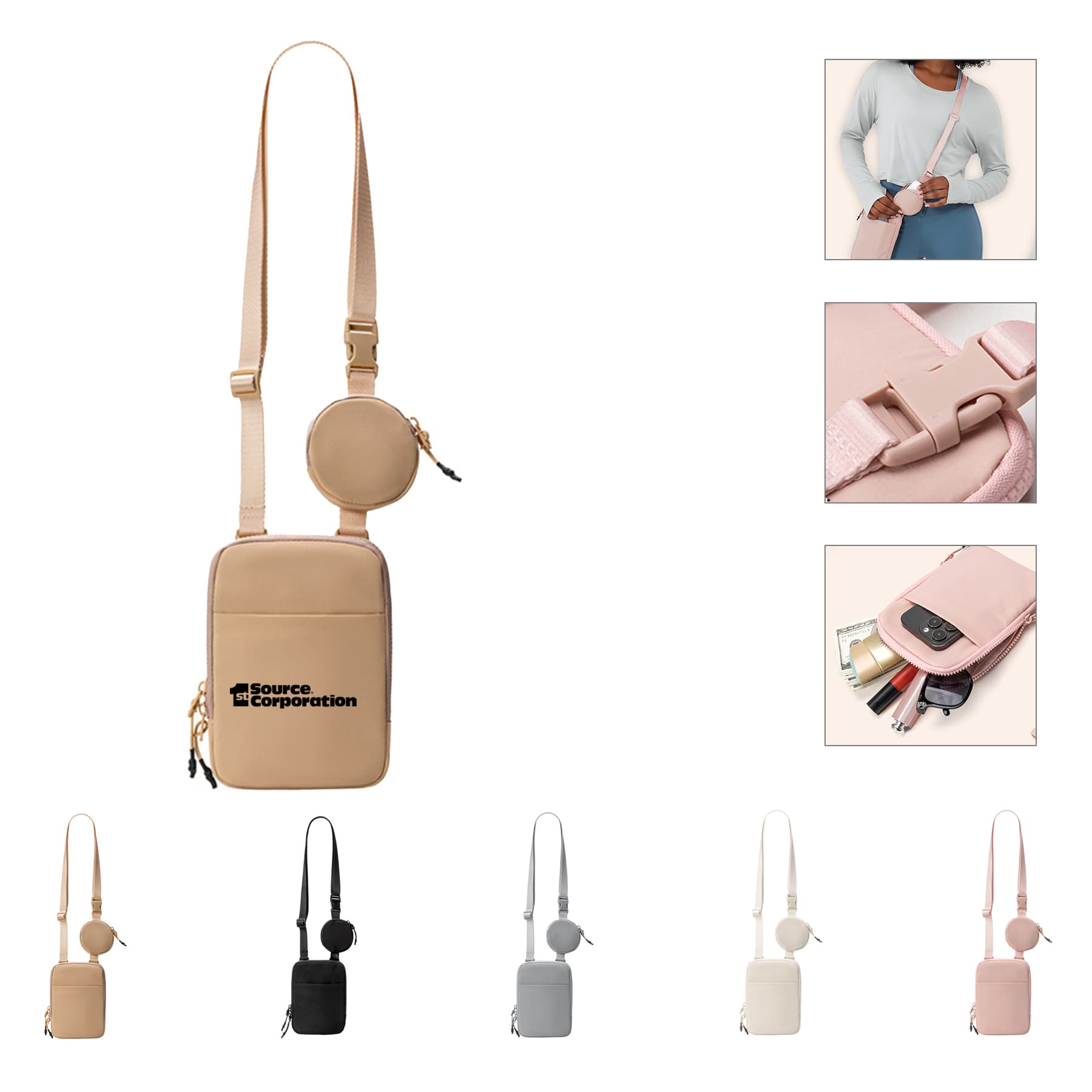 Cross-Body Sports Travel Multi-Function Shoulder Bag