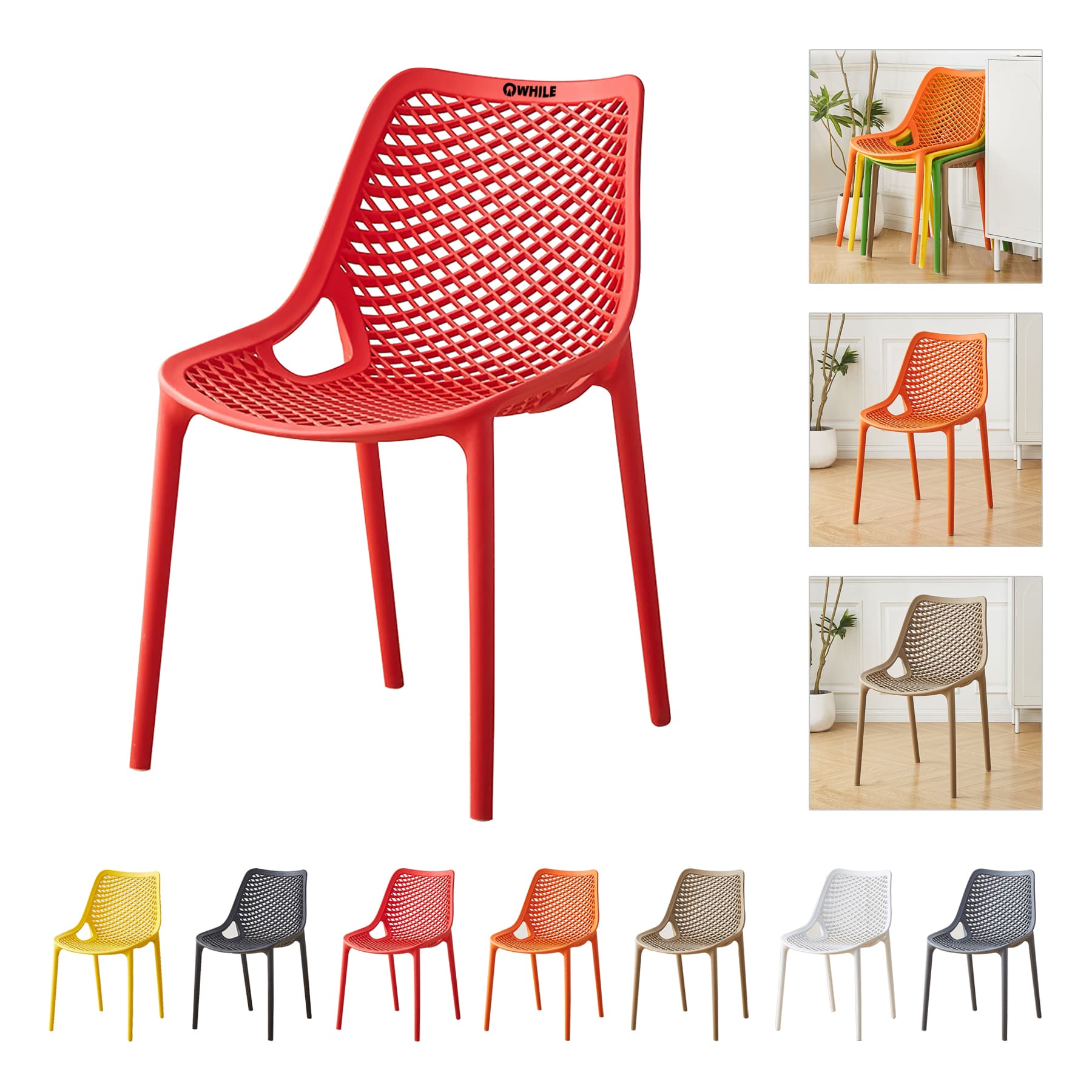 Outdoor Stackable Dining Armchair