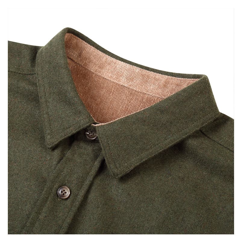 Men’S All Cotton Flannel Shirt