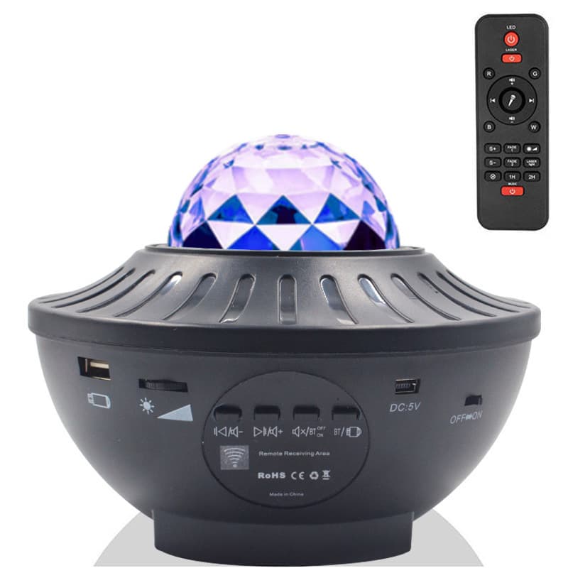 Sky Galaxy Ocean Wave Projector Light with Remote Control