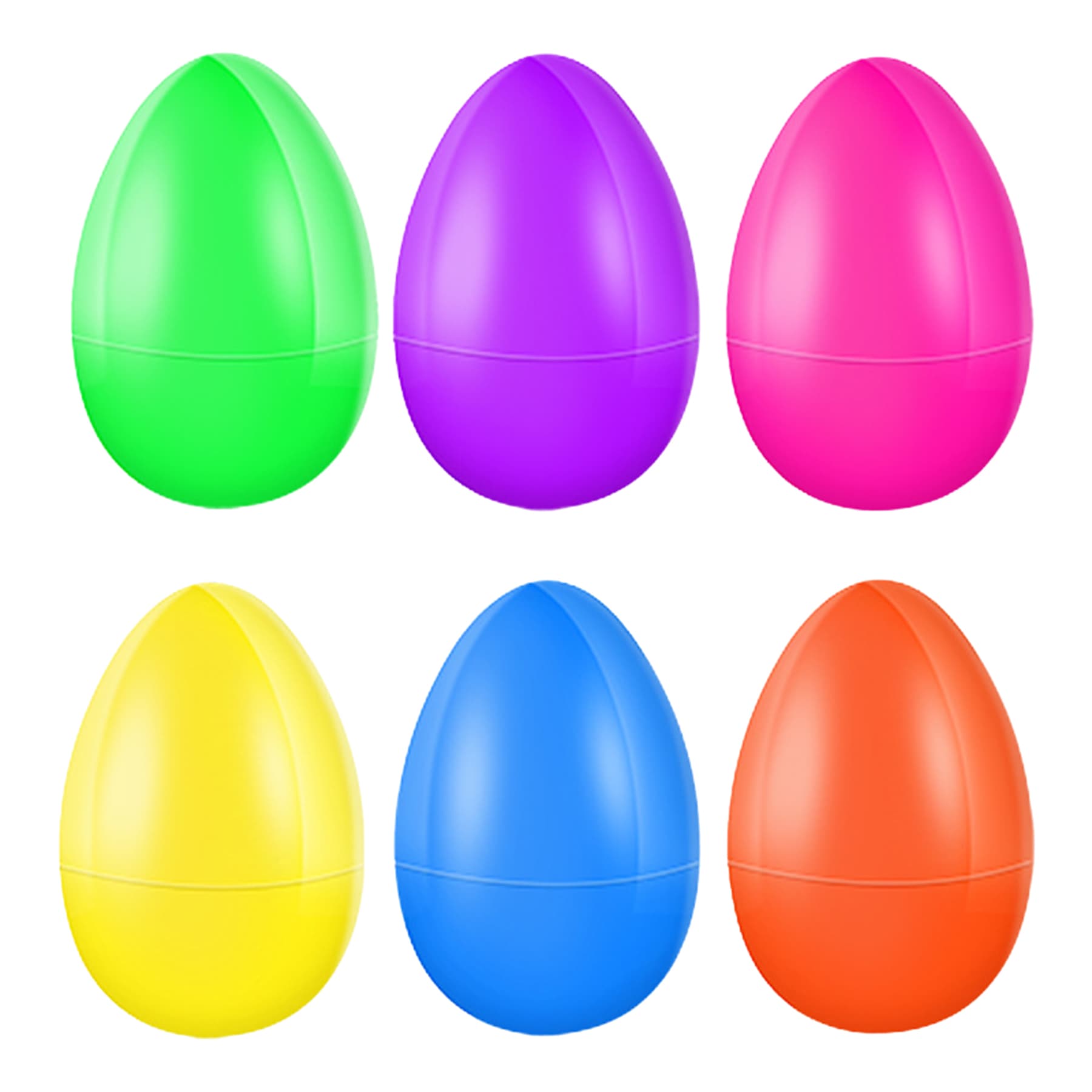 Easter Eggshell Plastic Decoration Capsule 4*6CM