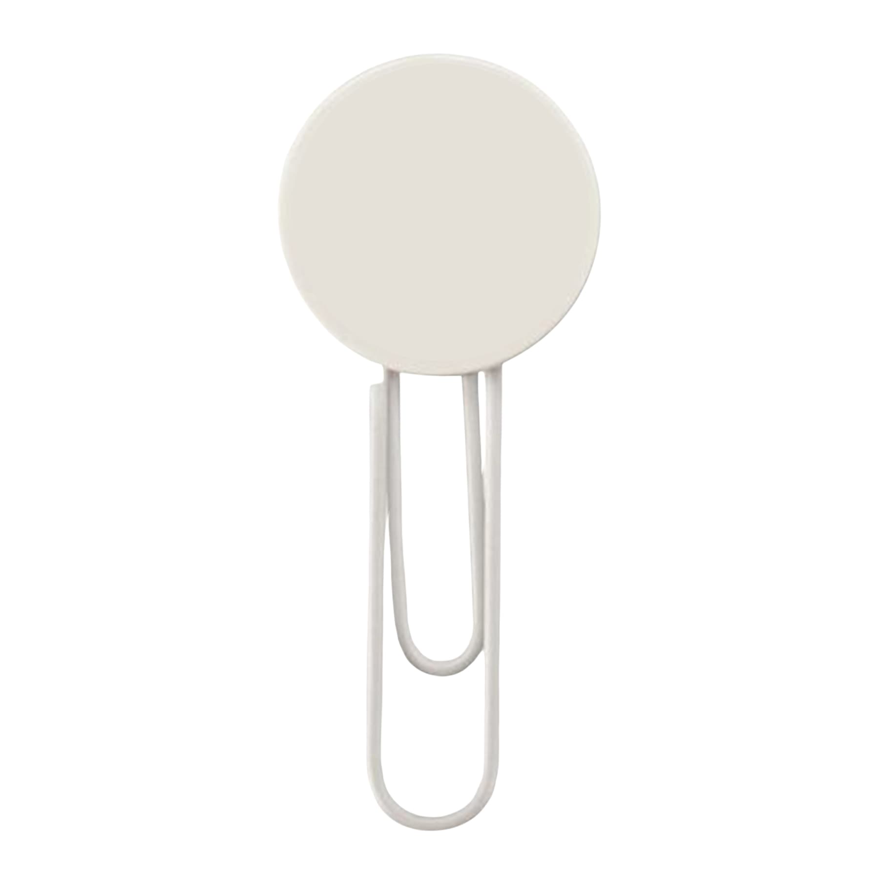 Full-color custom round paperclip bookmark