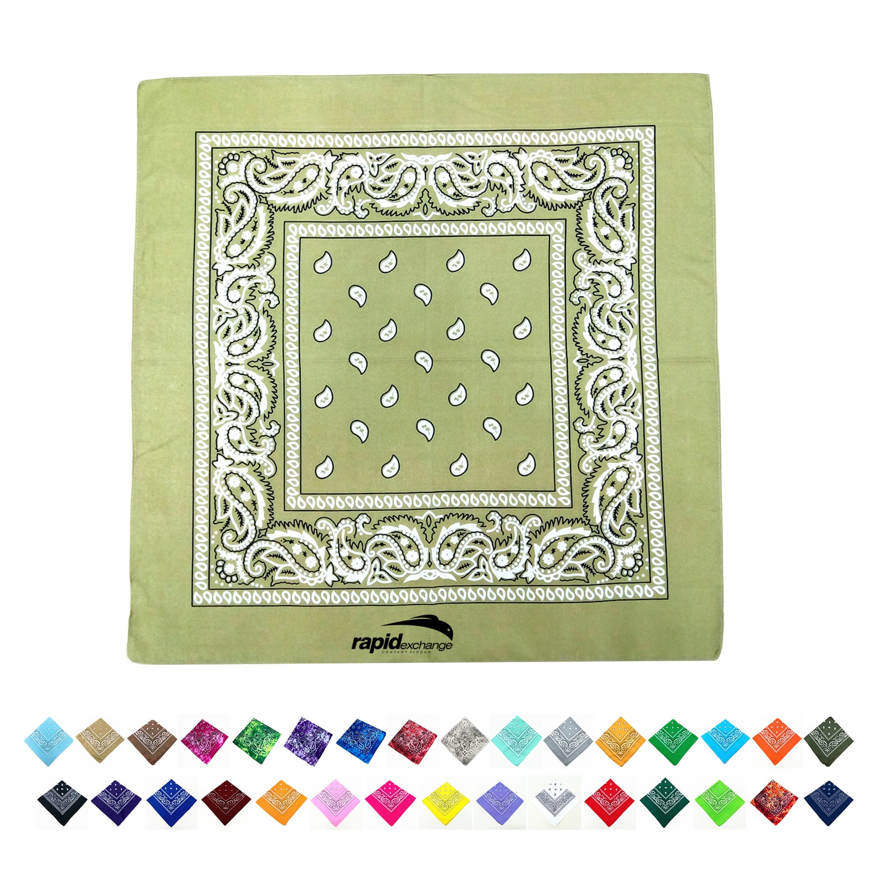 22" X 22" Bandana