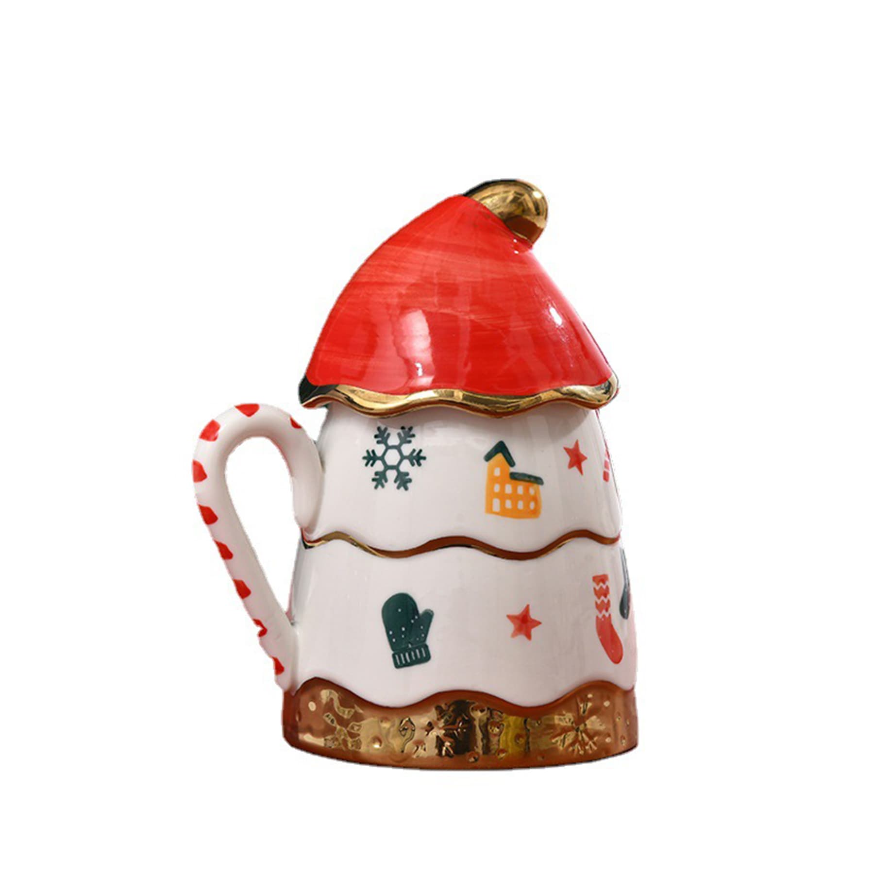 13oz Mug Cute Ceramic Christmas Water Cup