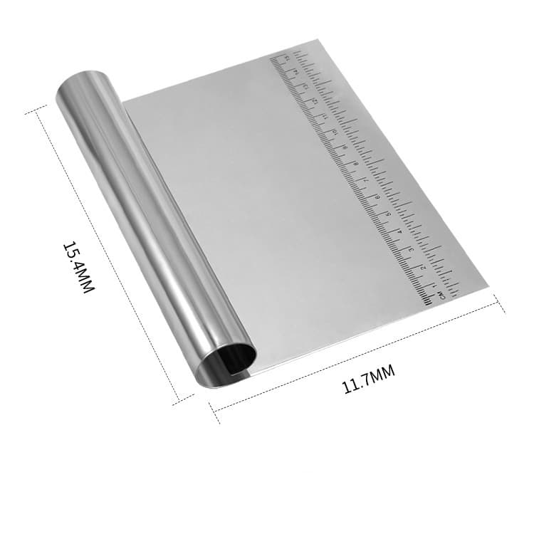 Stainless Steel Cake Dough Cutter Scraper