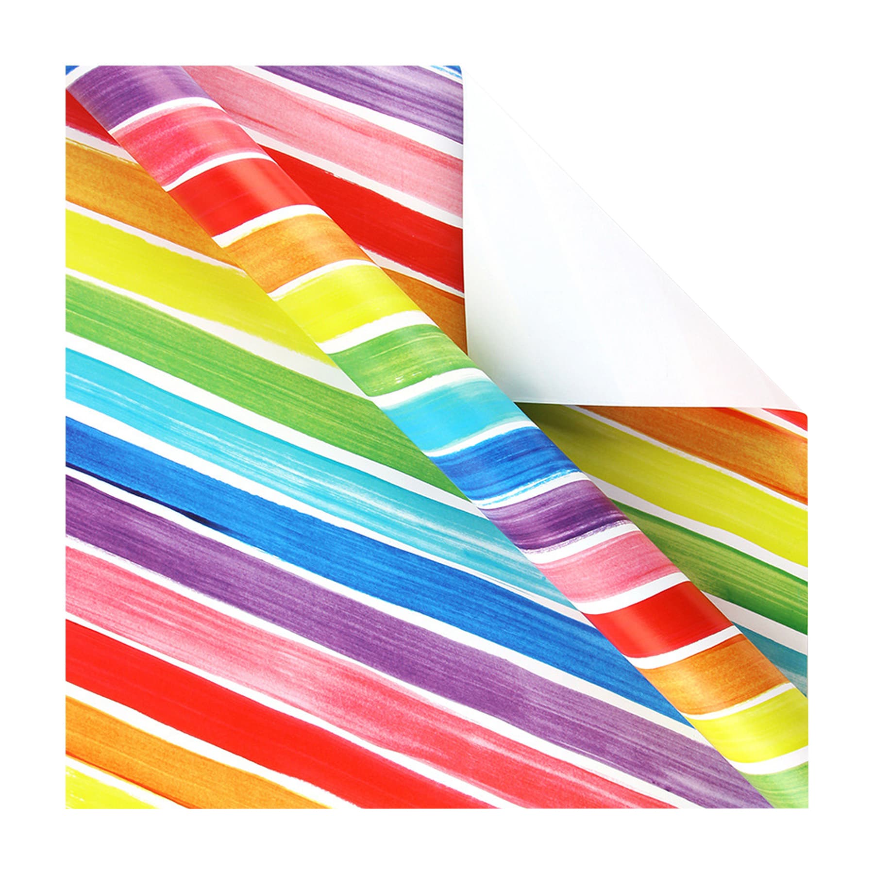 Custom Rolled Glossy Coated Wrapping Paper 30"L x 20"W