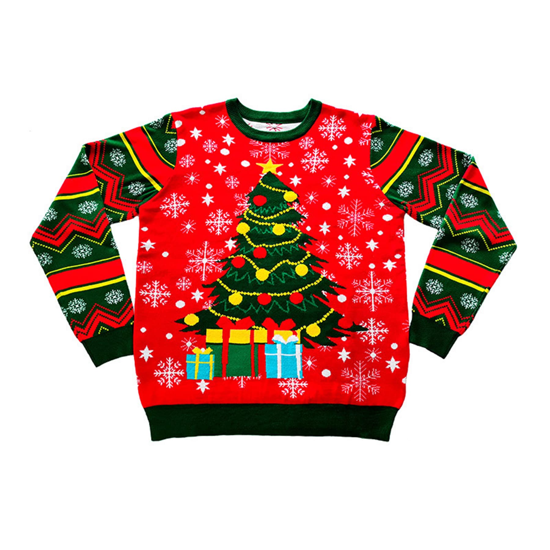 Custom Colorful Jacquard Sweater