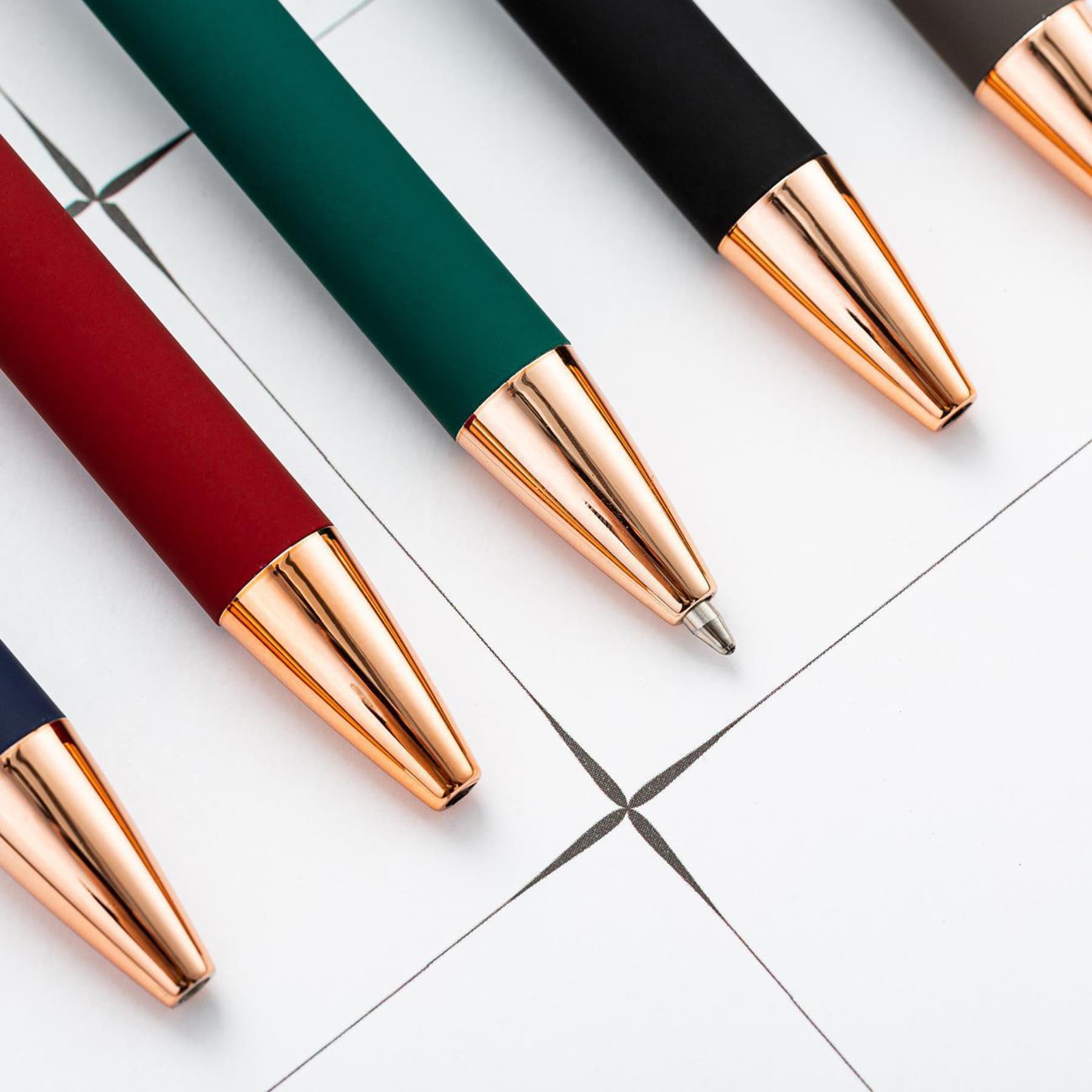 Aluminum Rod Ballpoint Pen Touchscreen