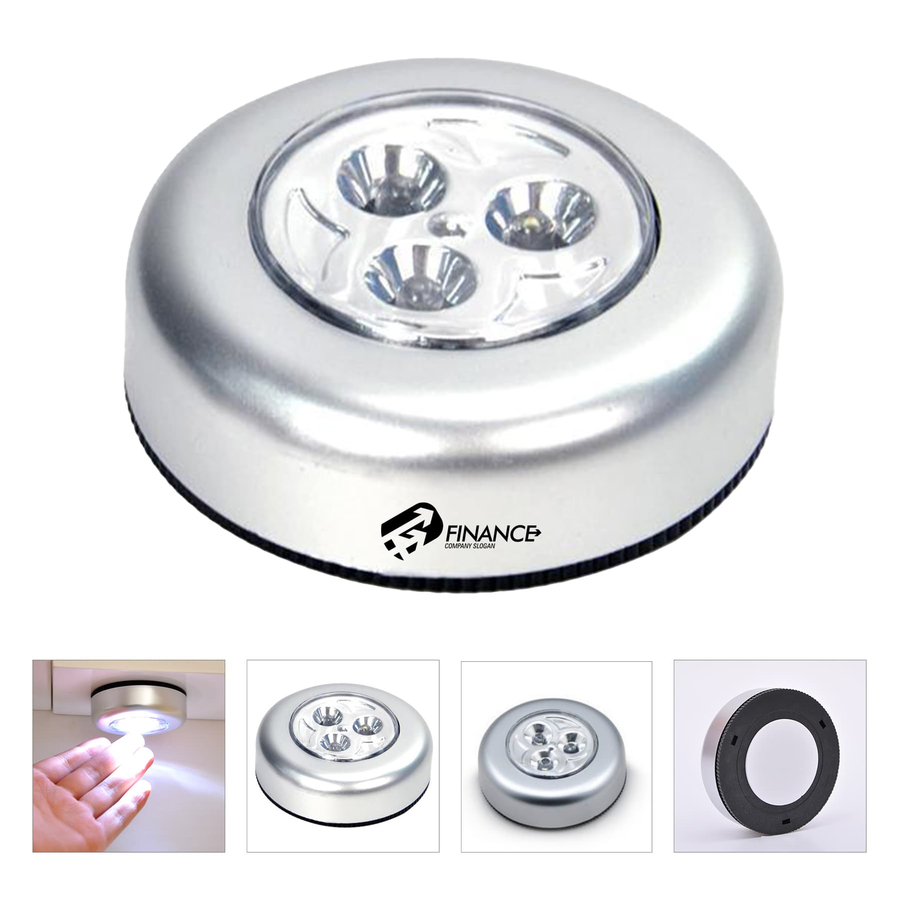 3 LED Touch Induction Lamp