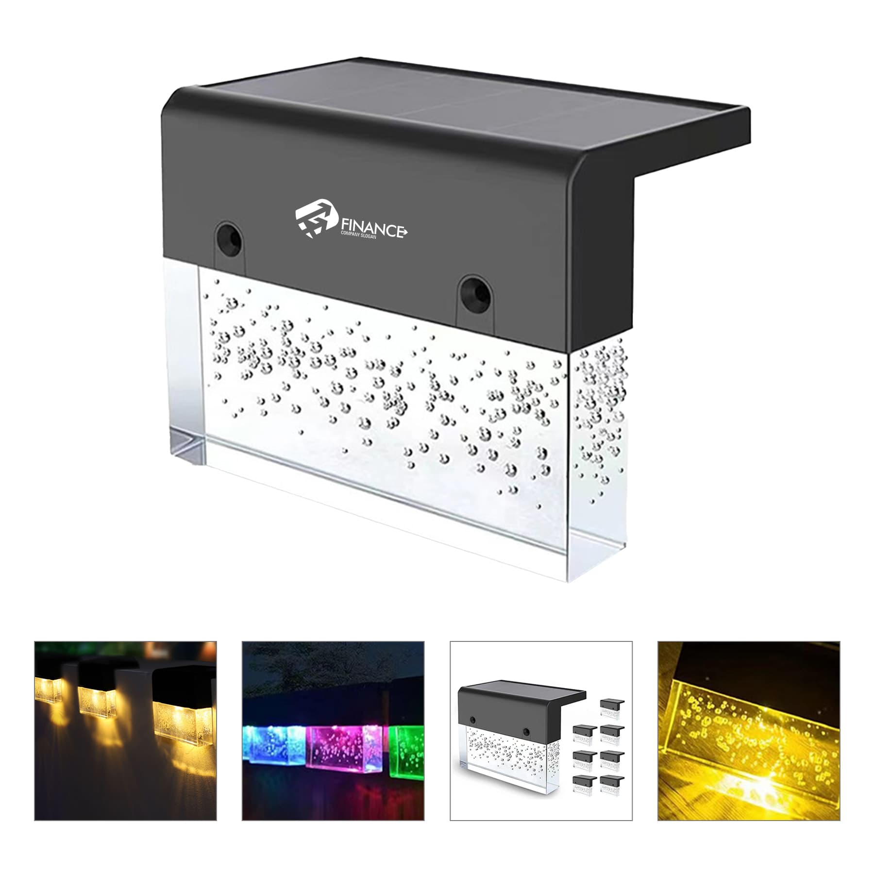 Led Solar Step Lights Outdoor