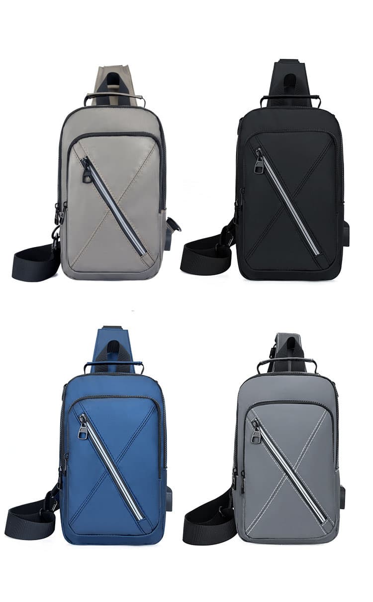 Nylon Crossbody Sling Bag