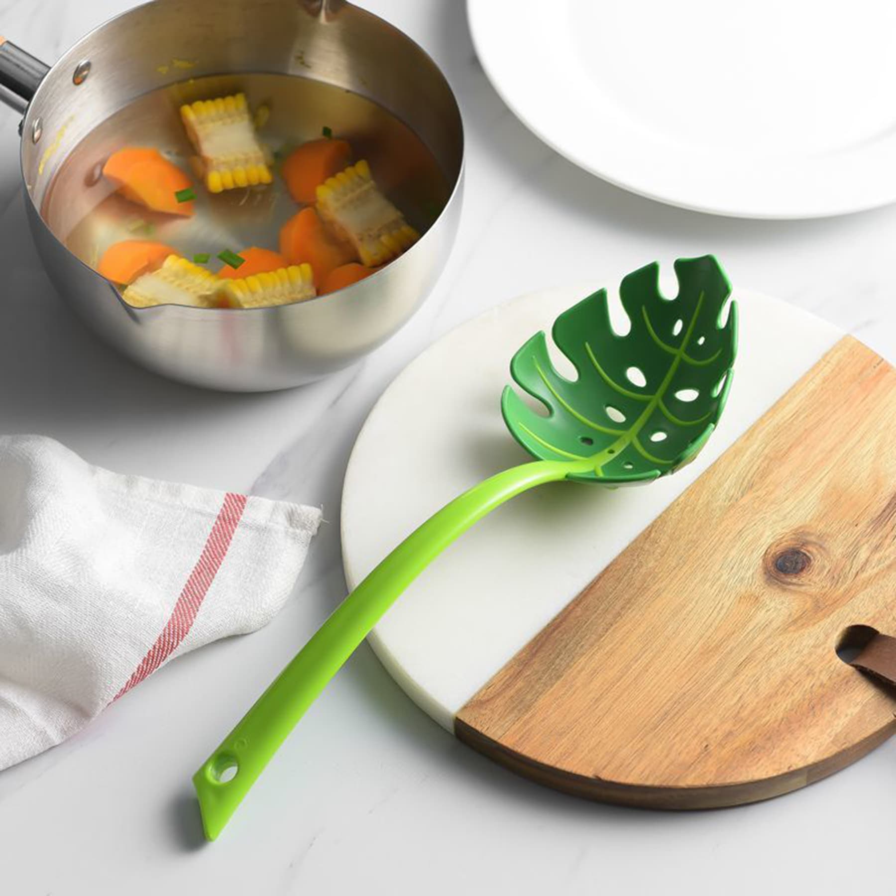 Leaf-shaped Spoons