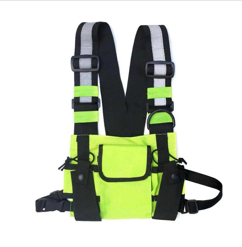 Radio Chest Rig Bag Holster Harness Pack For Man Woman