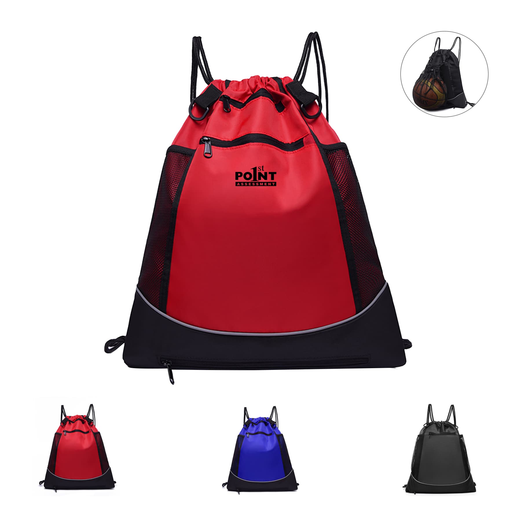 Sports Sack with Detachable Ball