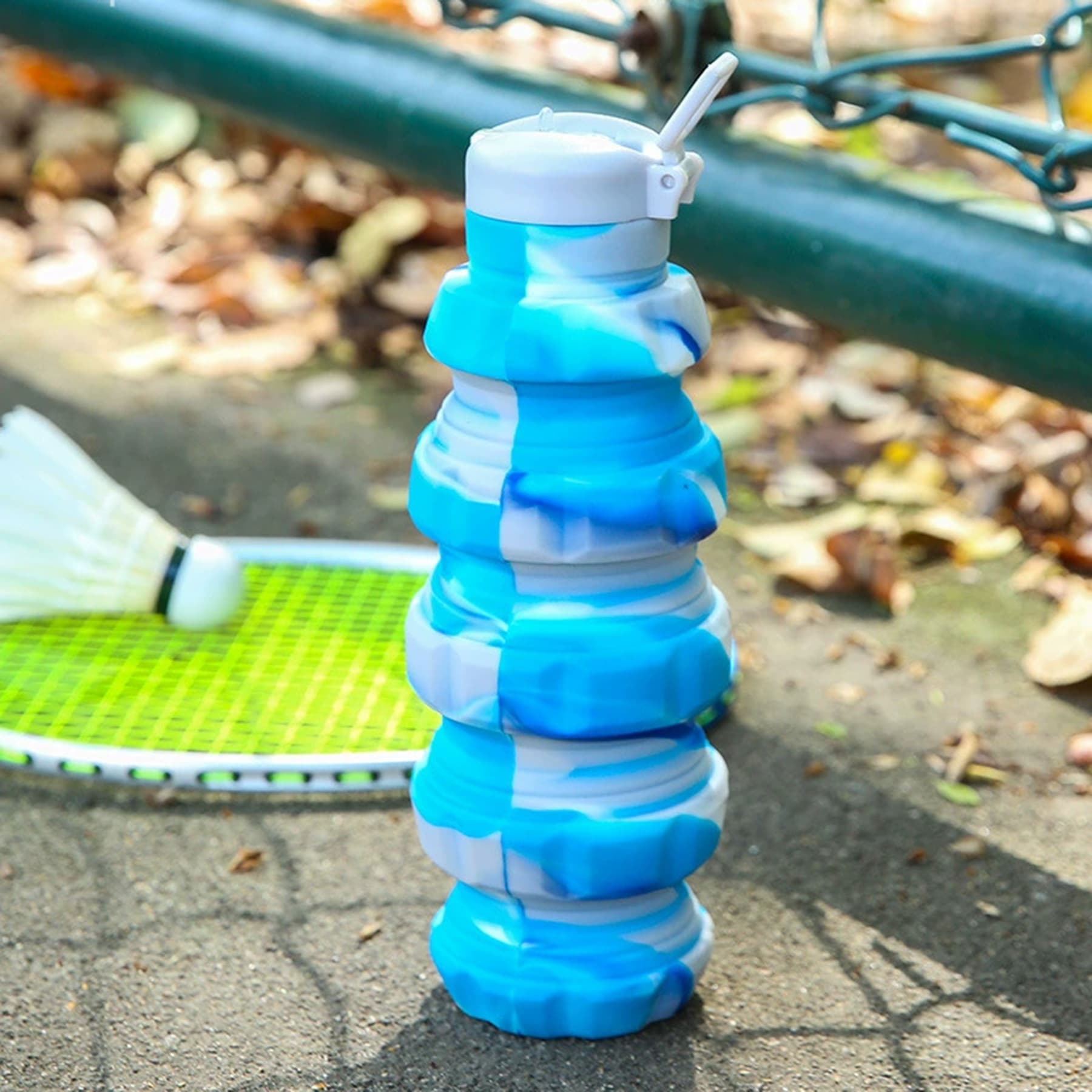 Collapsible 16oz Outdoor Sports Portable Water Bottle