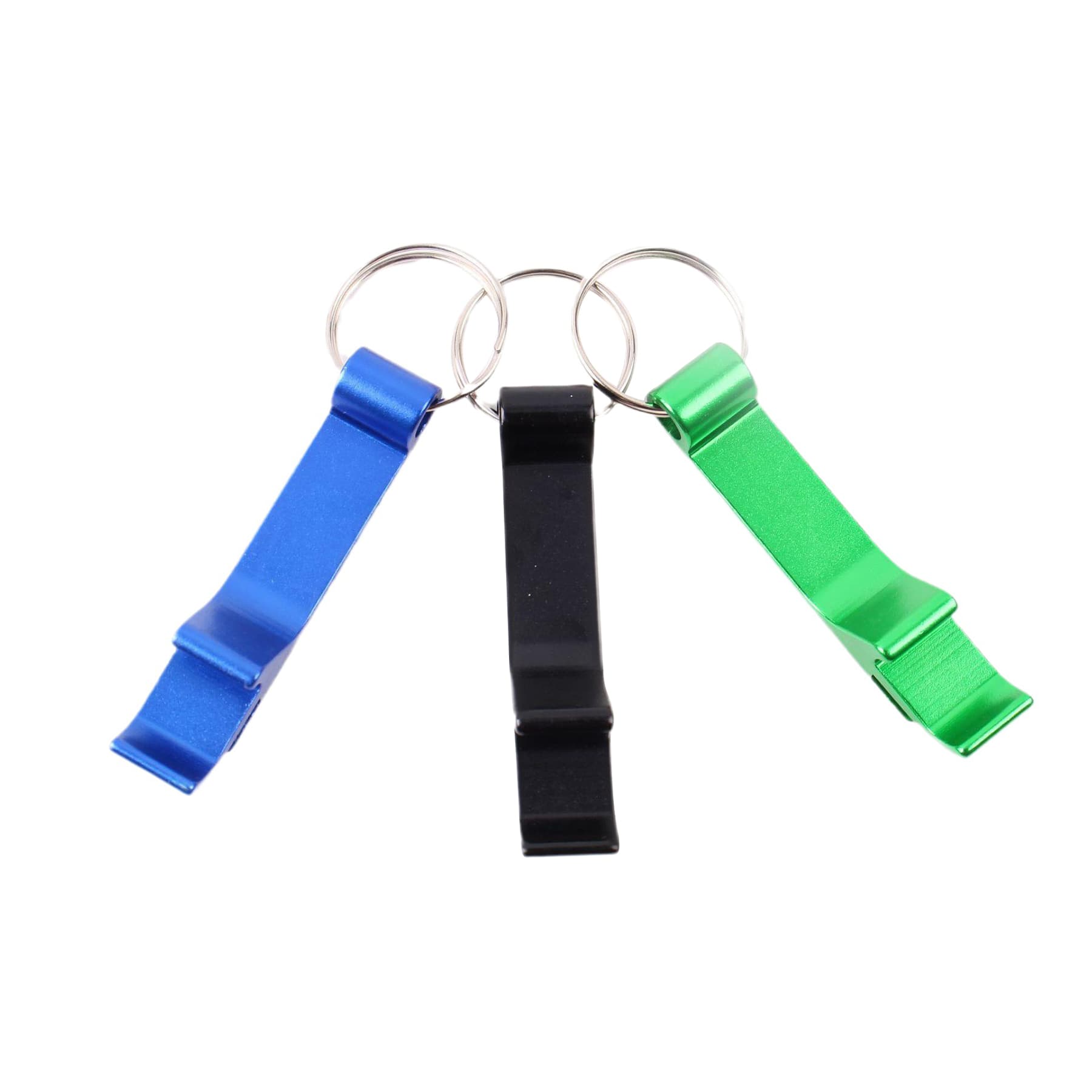 Aluminum alloy bottle opener, colorful beer opener, can opener, multifunctional keychain