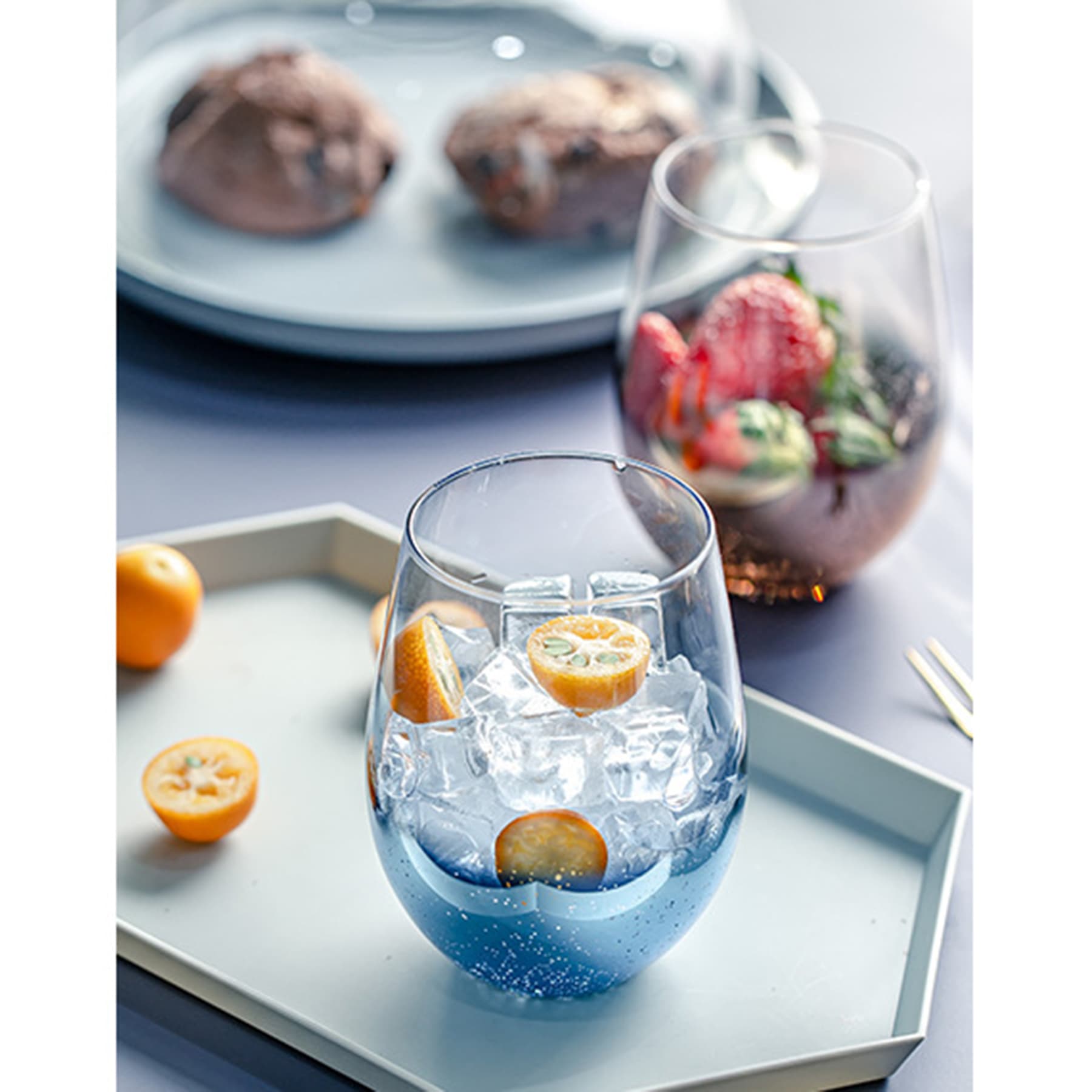 19.3 oz Starry Sky Wine Glass Coffee Milk Tea Cup