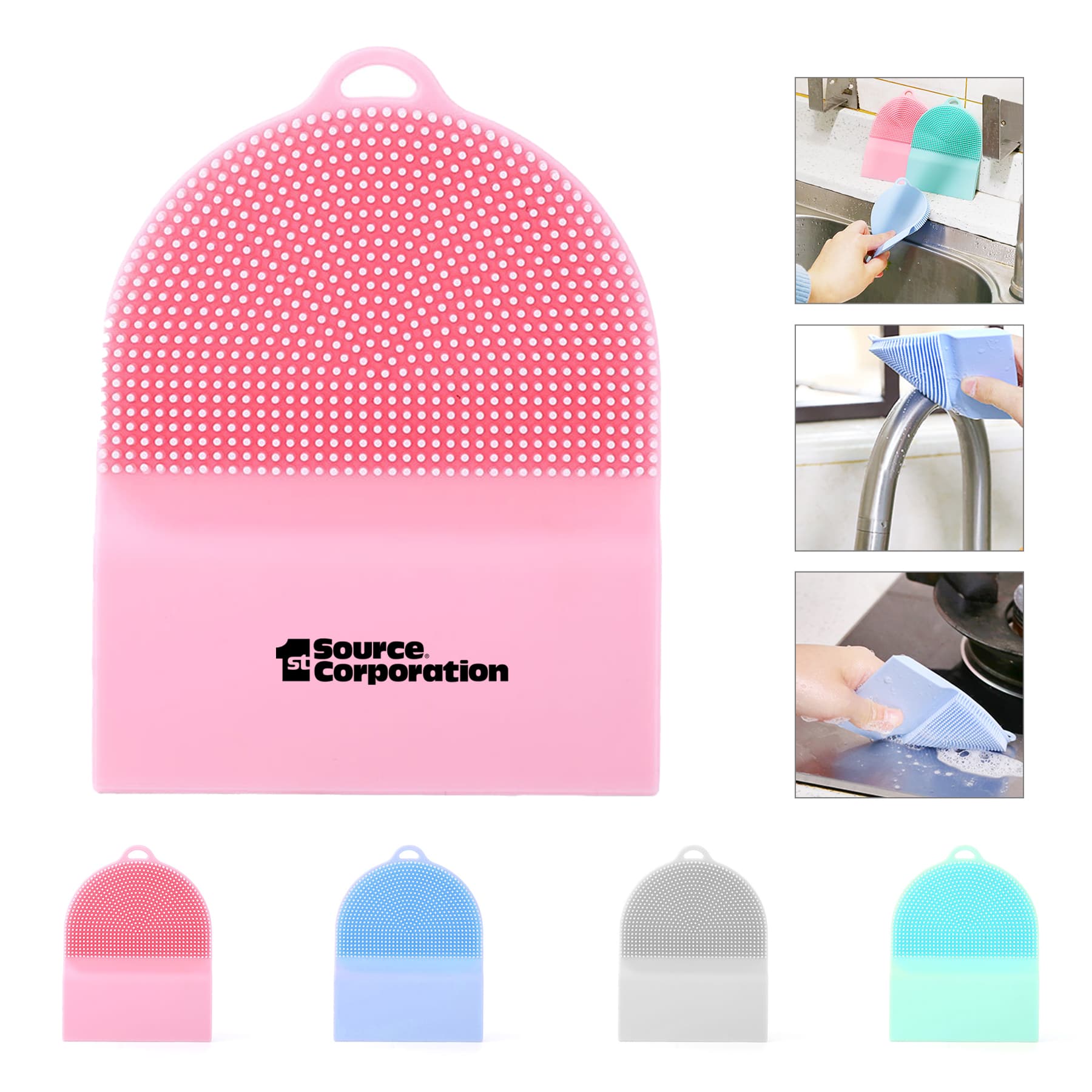 Kitchen Scraper Silicone Brush