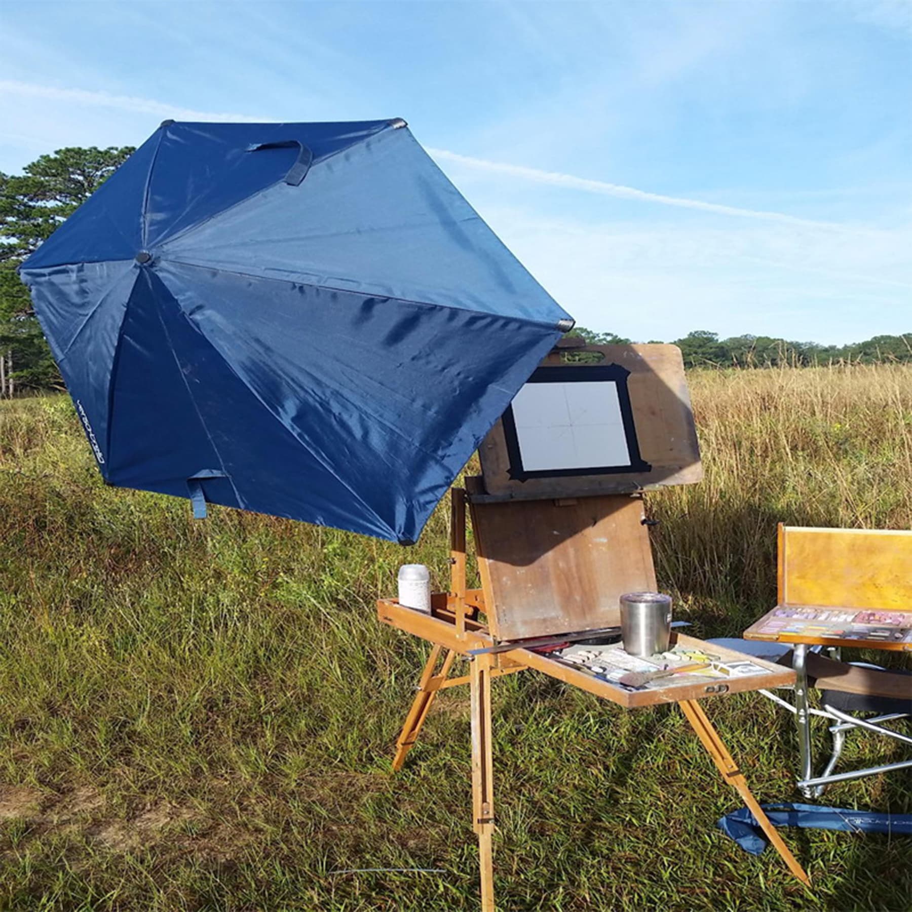 SPF 50+ Adjustable Umbrella with Universal Clamp
