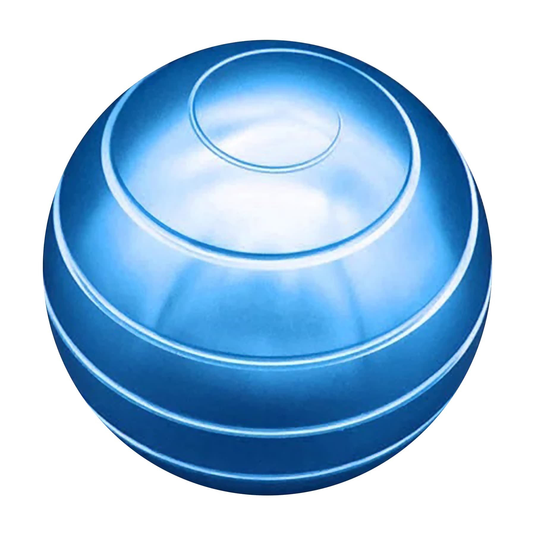 Aluminum Full Body Optical Illusion Fidget Spinner Ball