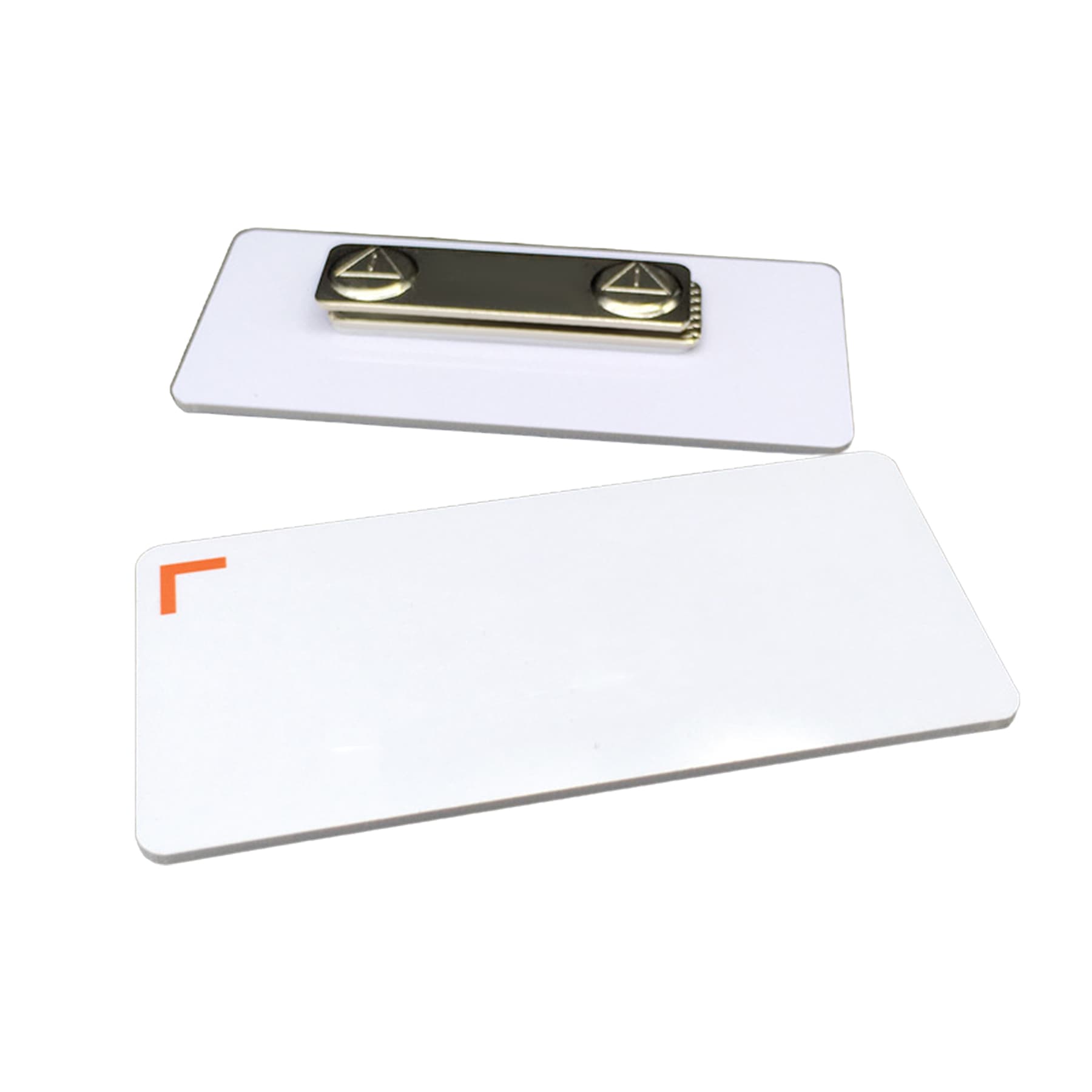 Erasable name tag