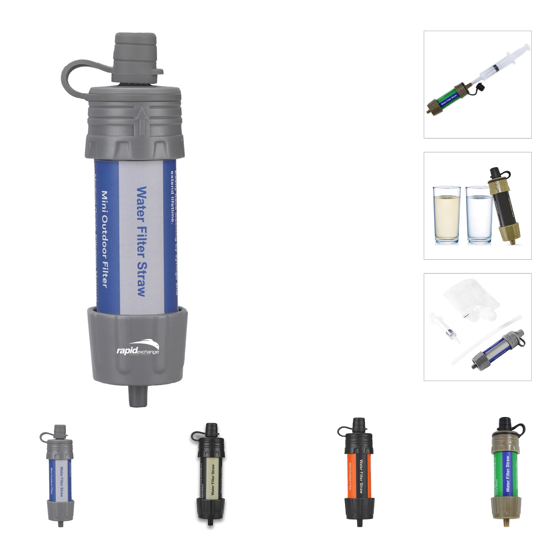 Portable Water Filter Straw