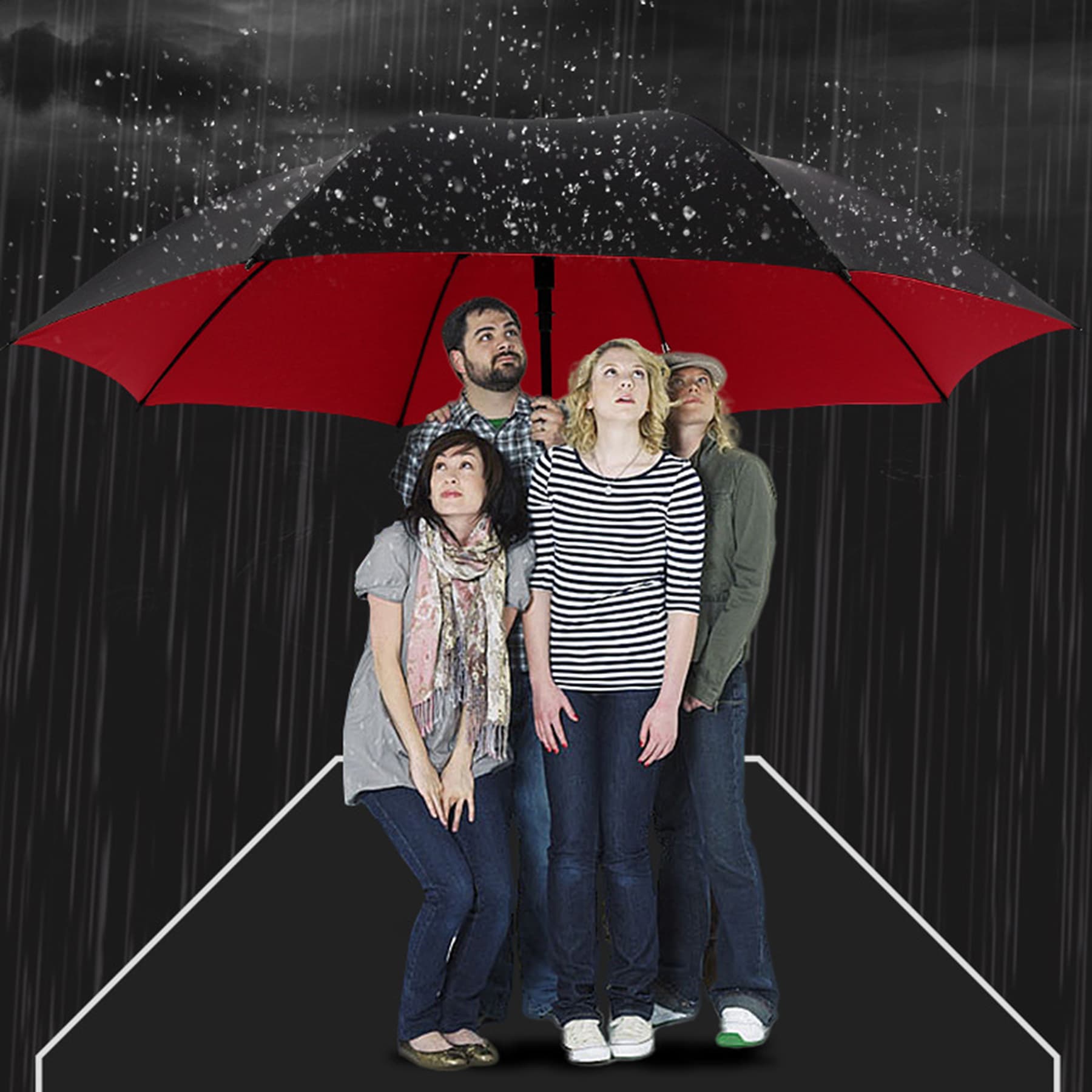 Durable Extra Large Stick Umbrella