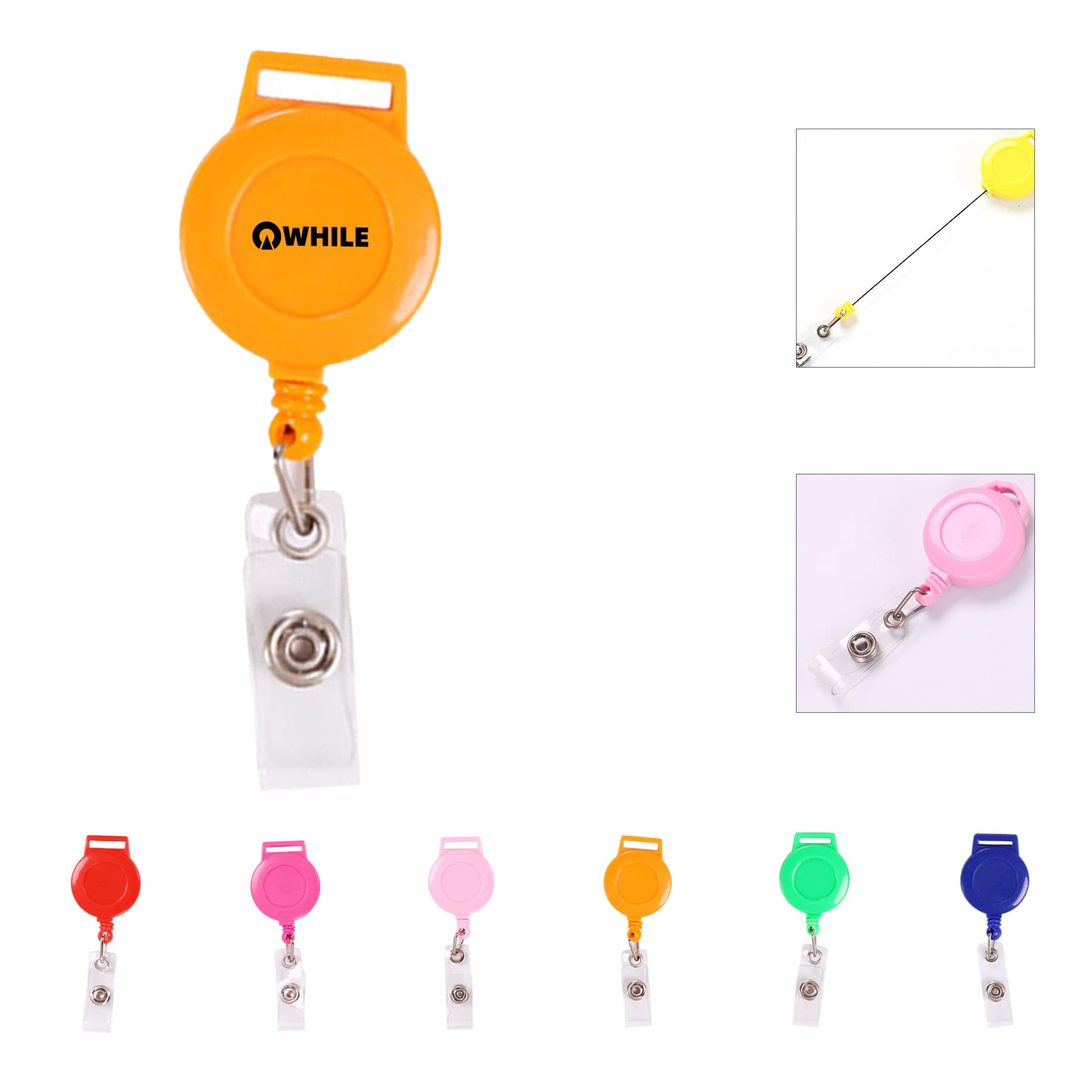 Retractable Holder Buckle With Tape Measure