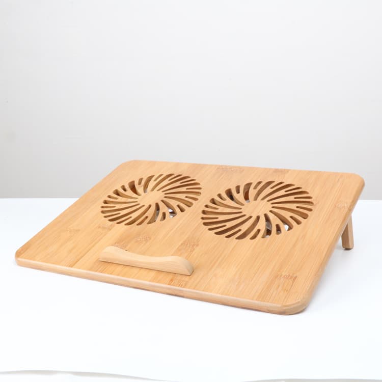 15.6″ Bamboo Laptop Cooling Stand